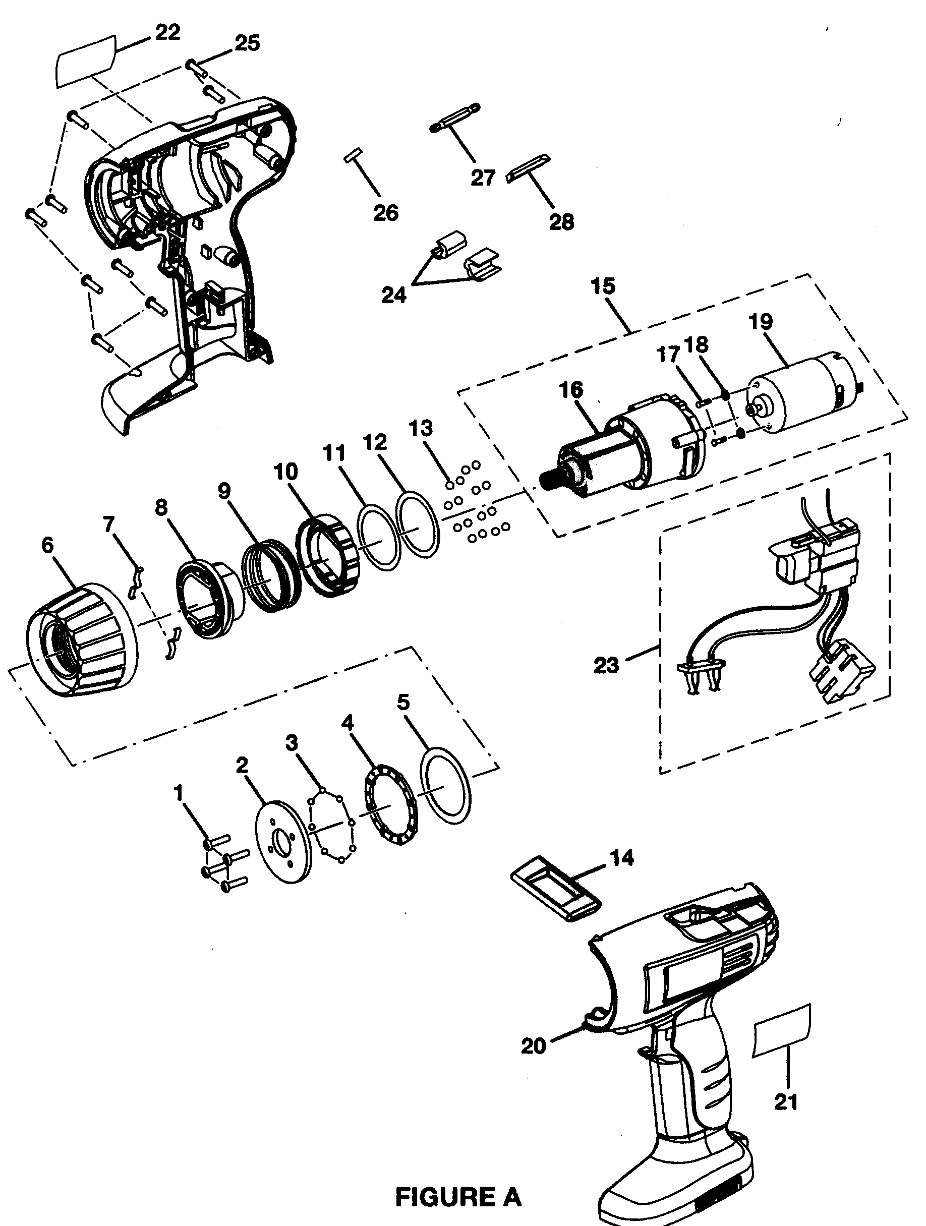 Craftsman Model 315113861 Drill Reversing Genuine Parts