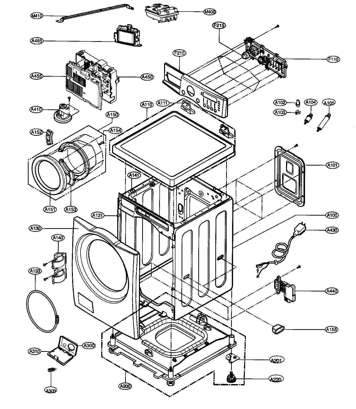 Lg Washing Machine Parts Diagram - Atkinsjewelry