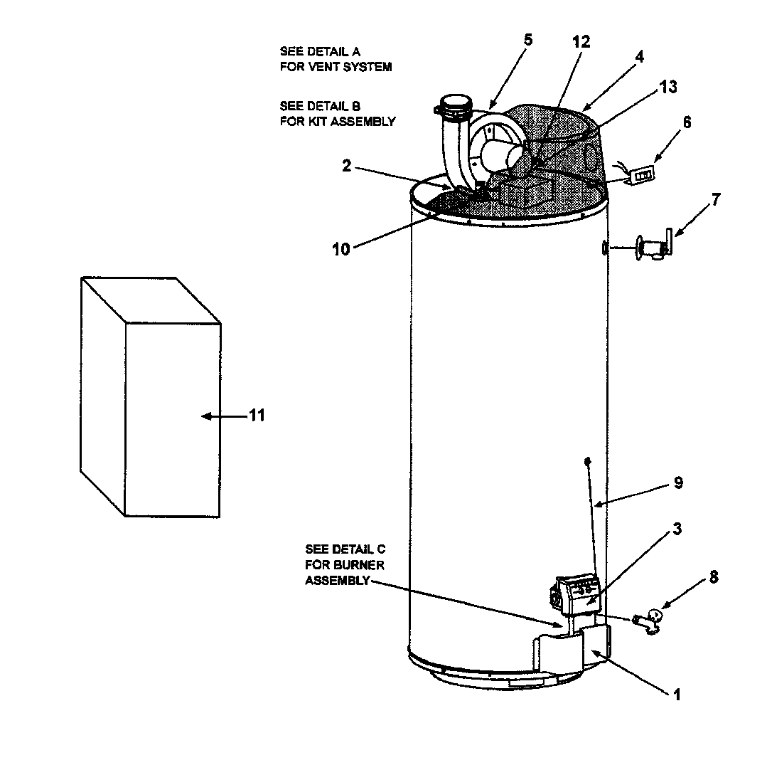 Sears Water Heater Wiring Diagram