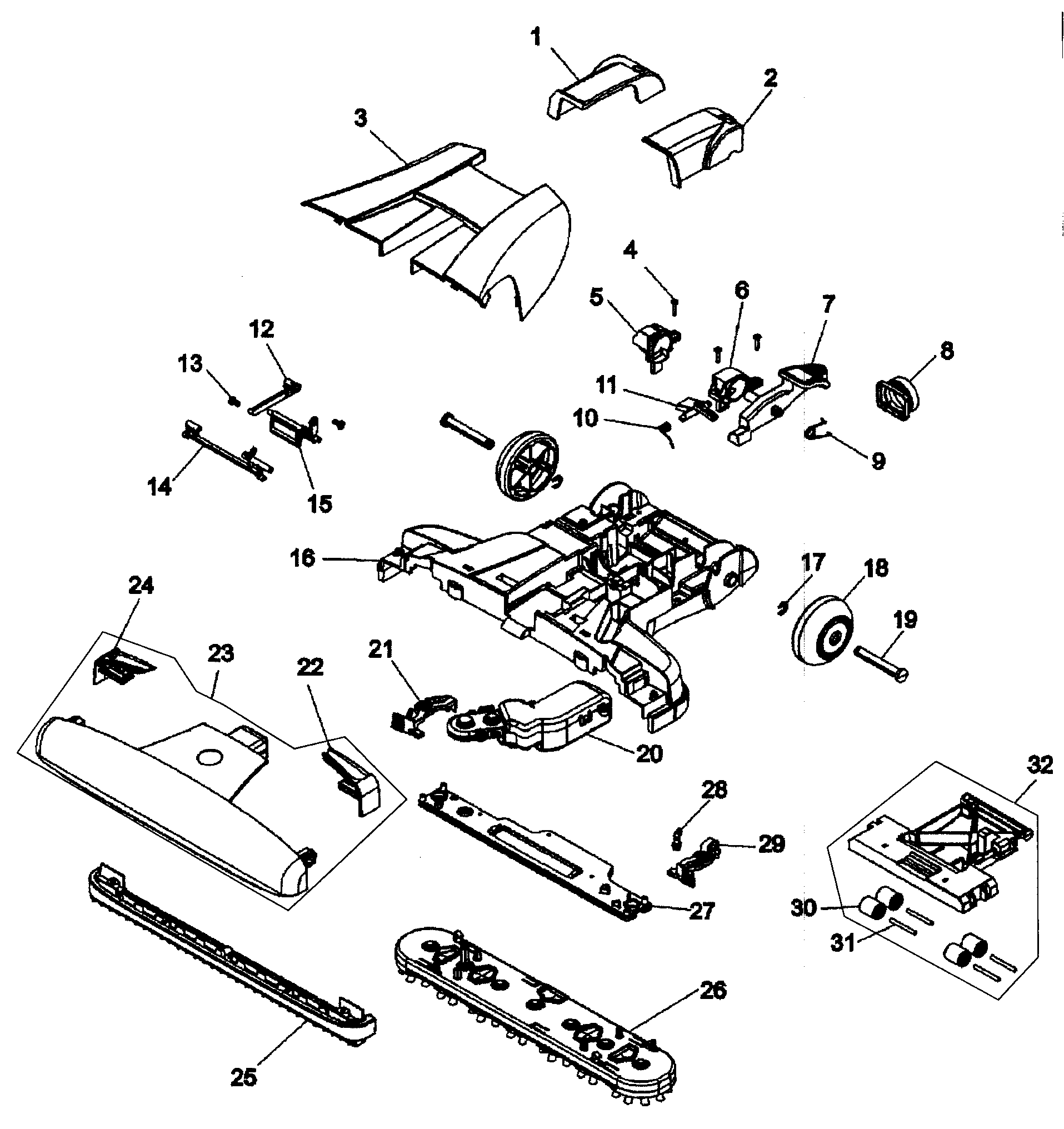 Hoover Clean Slate Replacement Parts