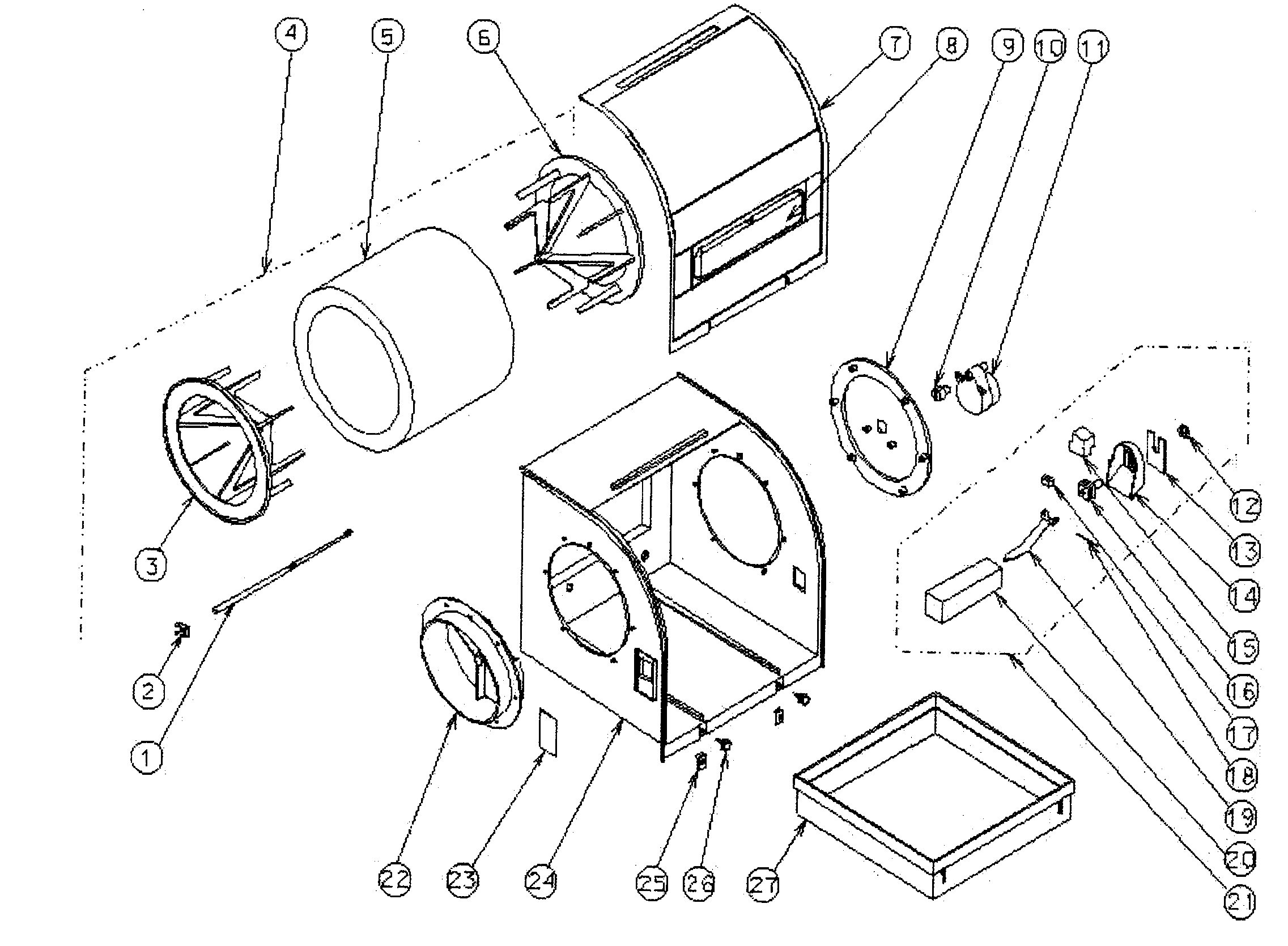 Generalaire model GENERAL 81 humidifier genuine parts