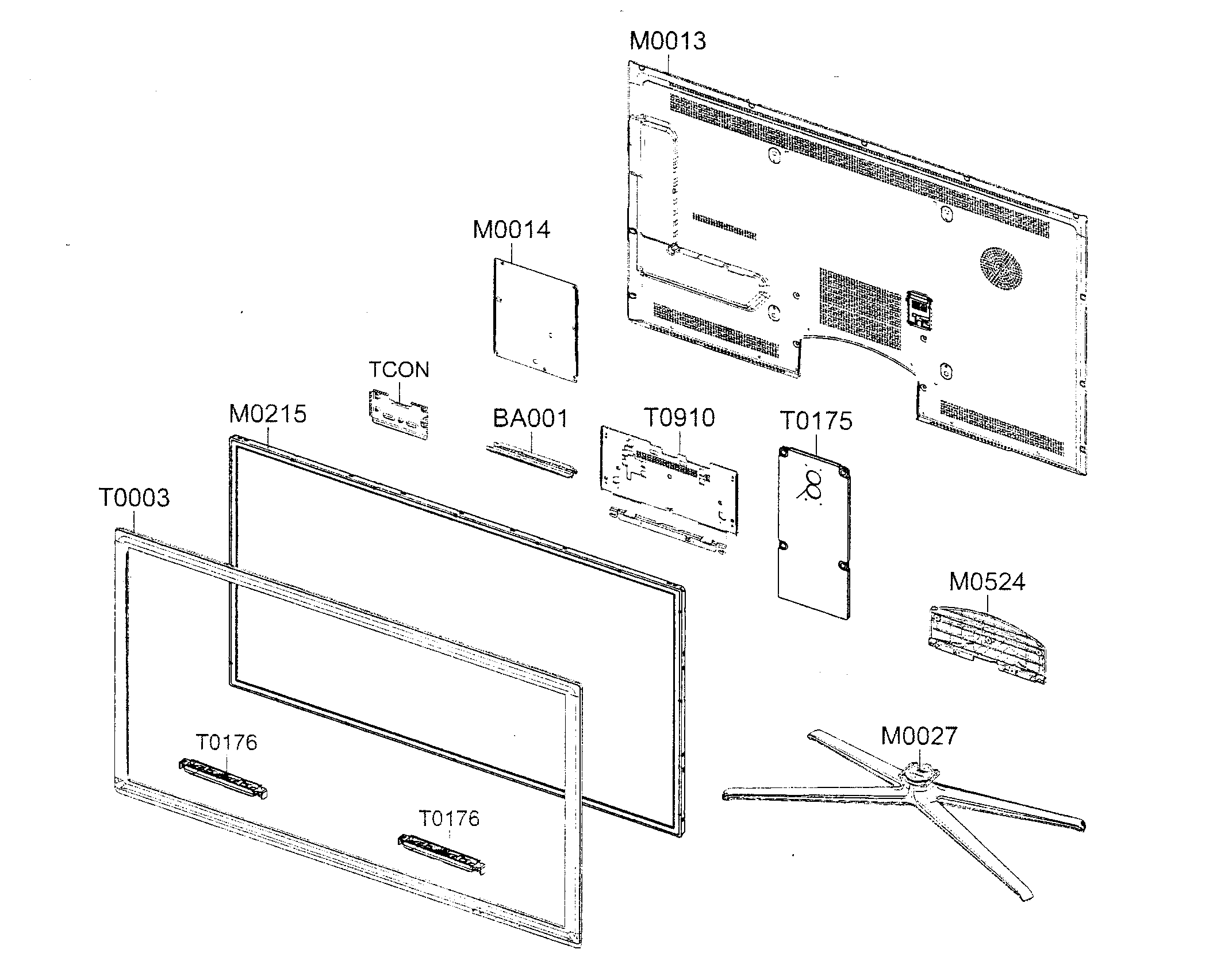 led tv parts diagram wiring diagram todays