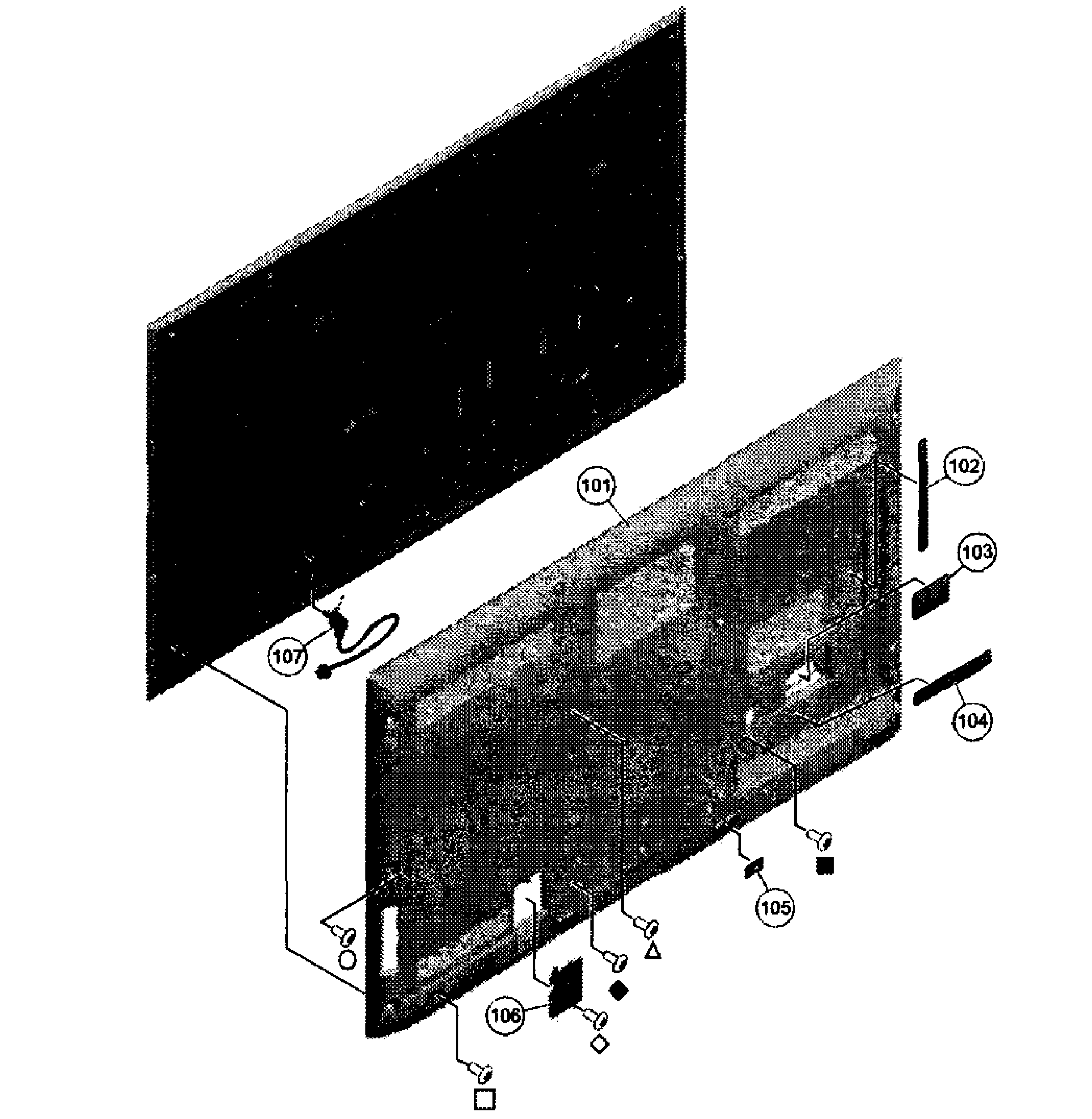 Sony model XBR55HX950 lcd television genuine parts