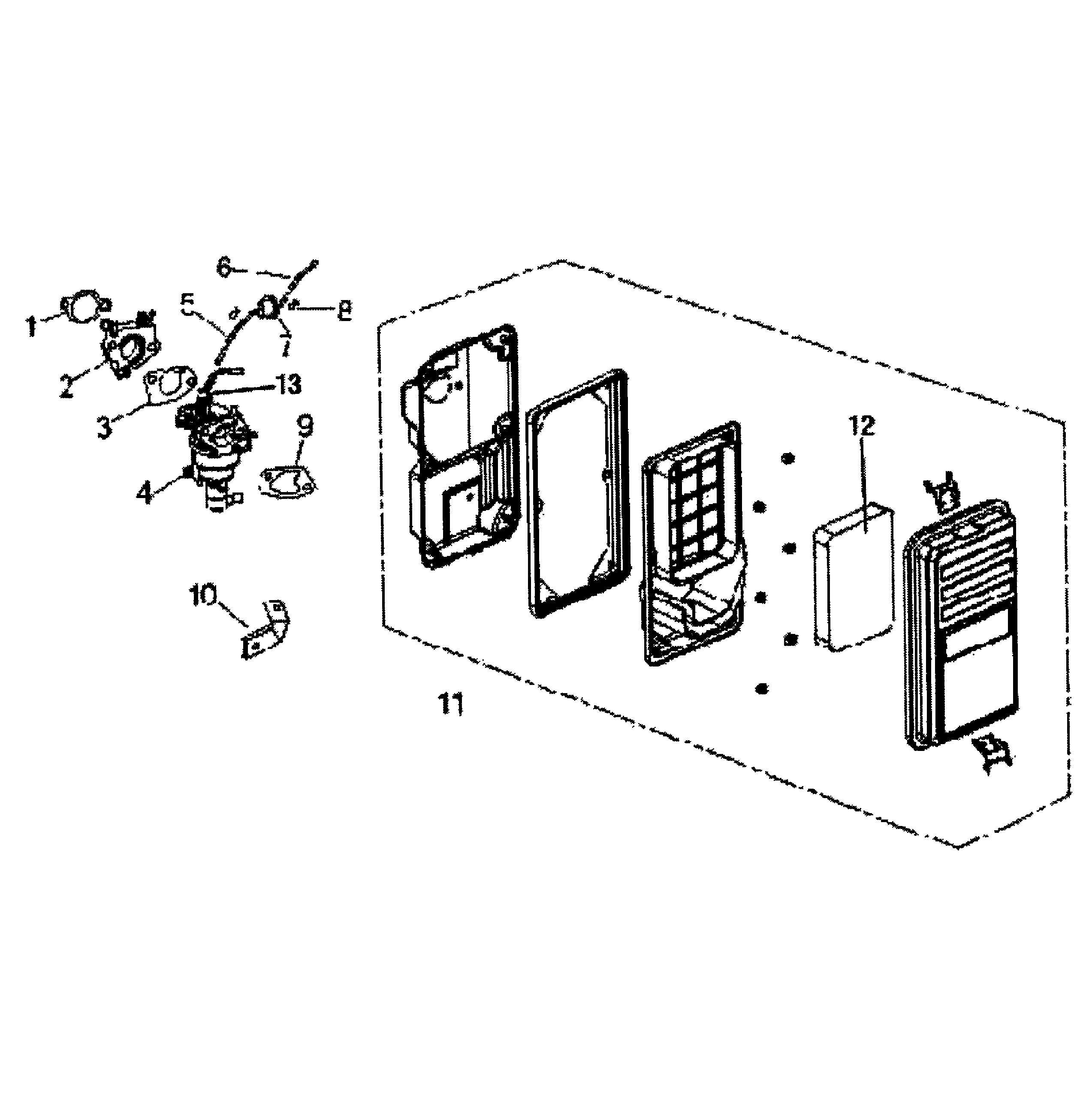 Generac model GP6500E-5941-1 generator genuine parts