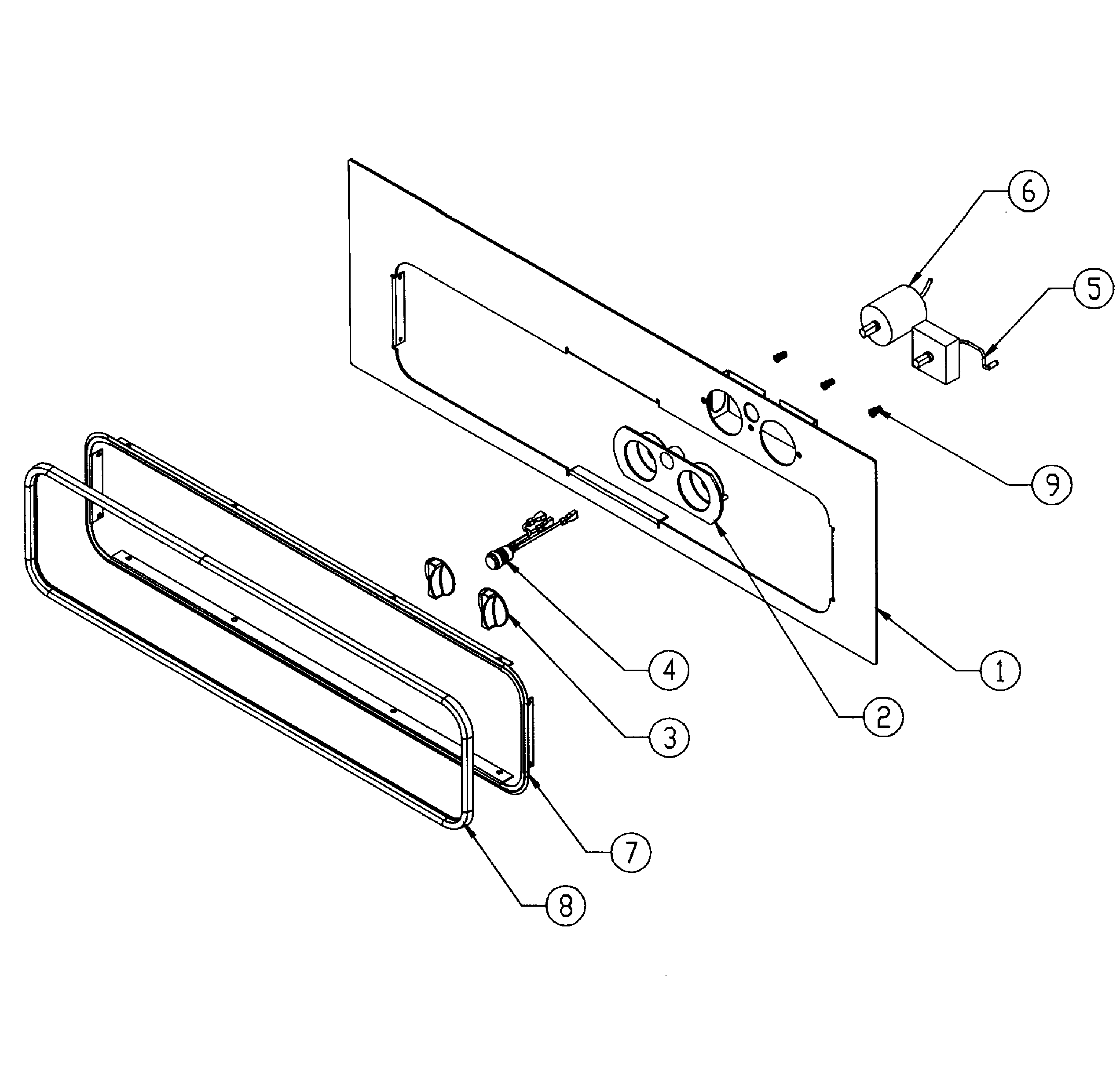 Dacor model MW30 warming drawer genuine parts