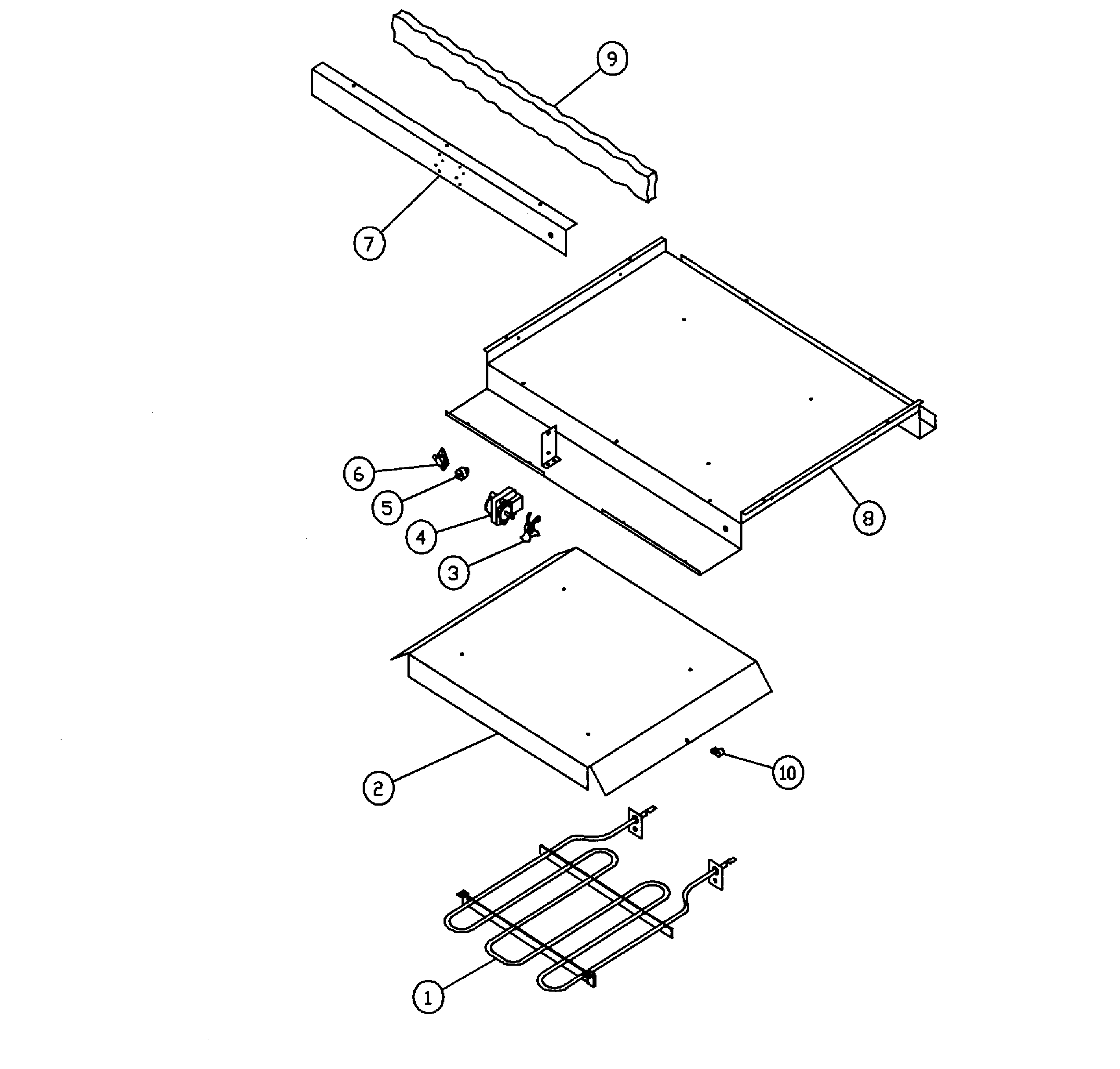 Dacor model PWO30 warming drawer genuine parts