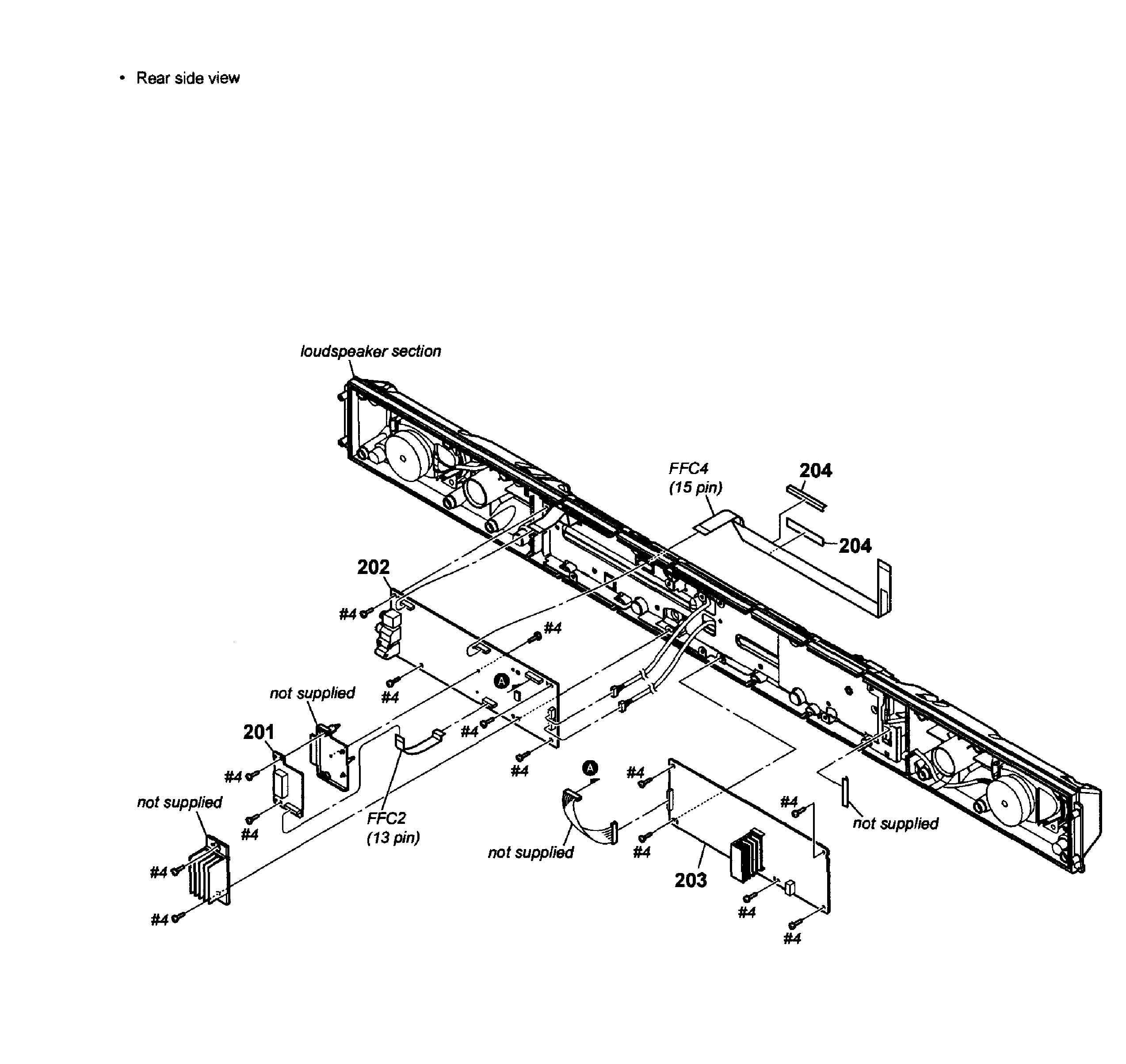 Sony model HT-CT260 home theatre genuine parts