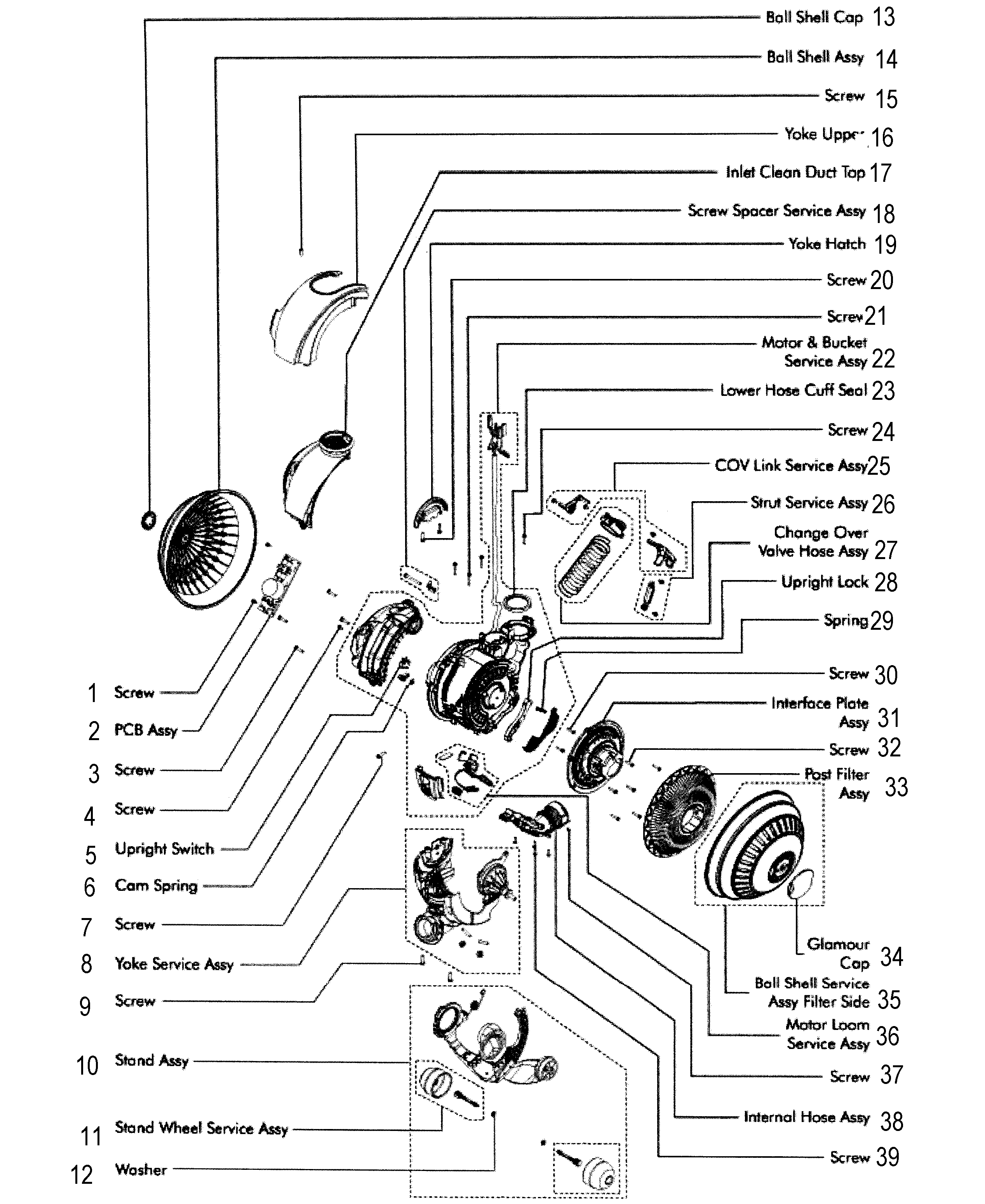 Dyson Dc41 Animal Parts Diagram - Hanenhuusholli