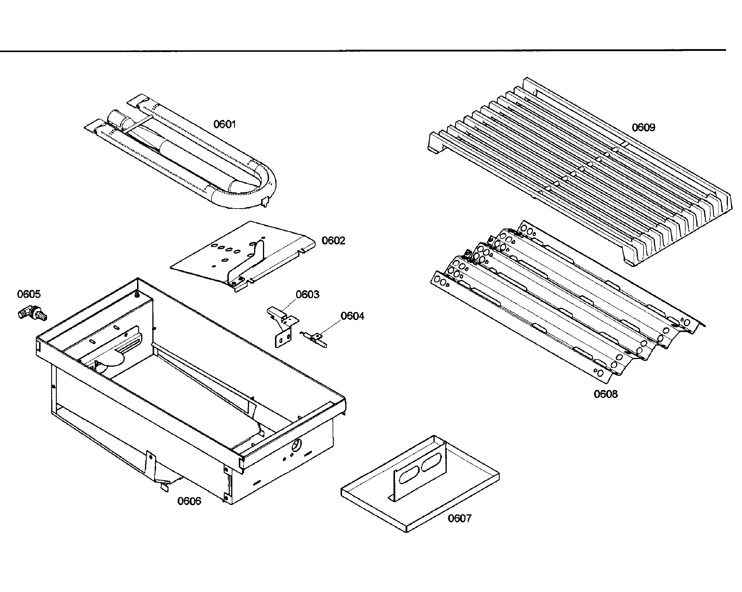 Thermador model PG484GGEBS/08 range, electric/gas genuine parts