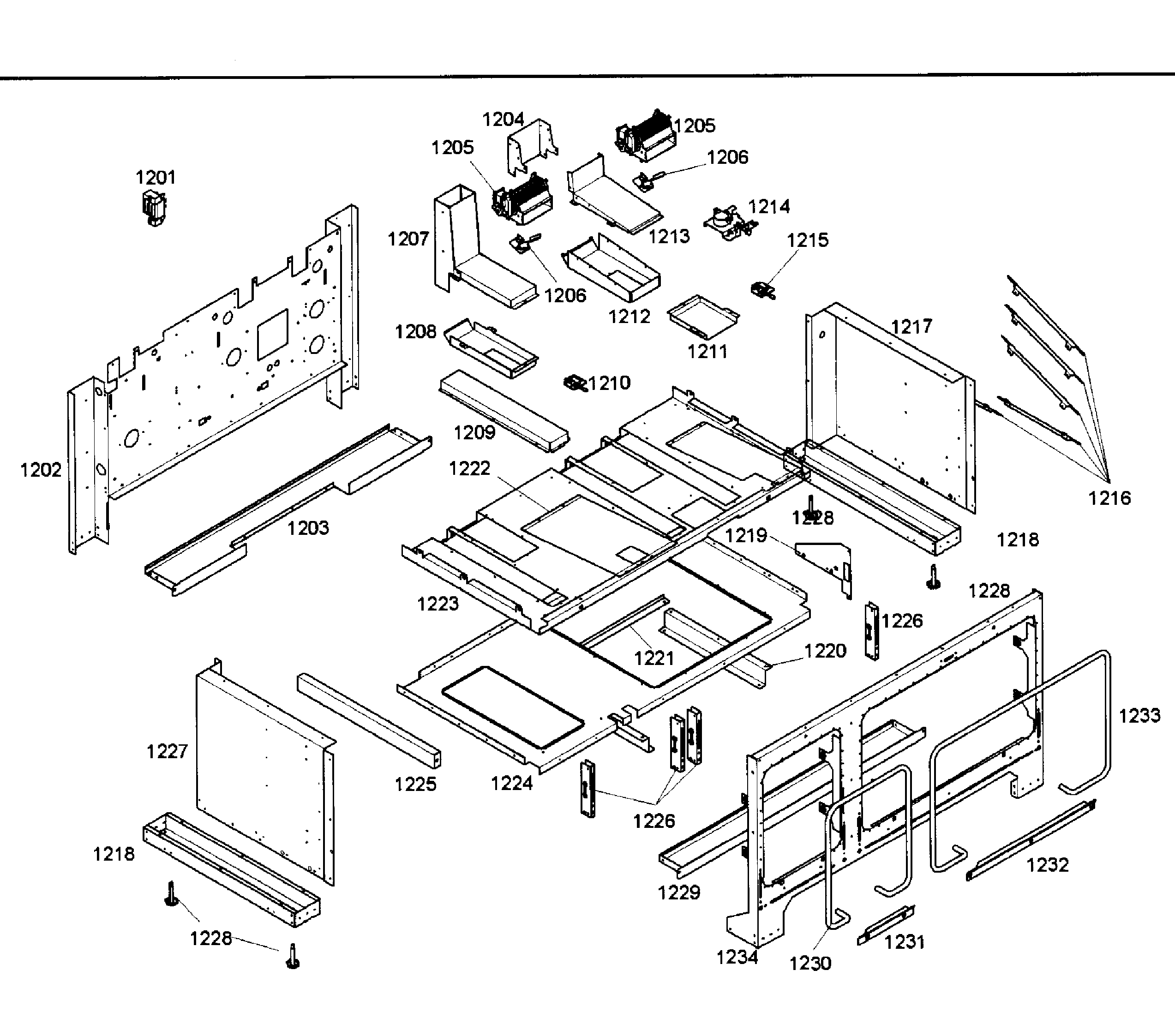 Thermador model PG484GGEBS/08 range, electric/gas genuine parts