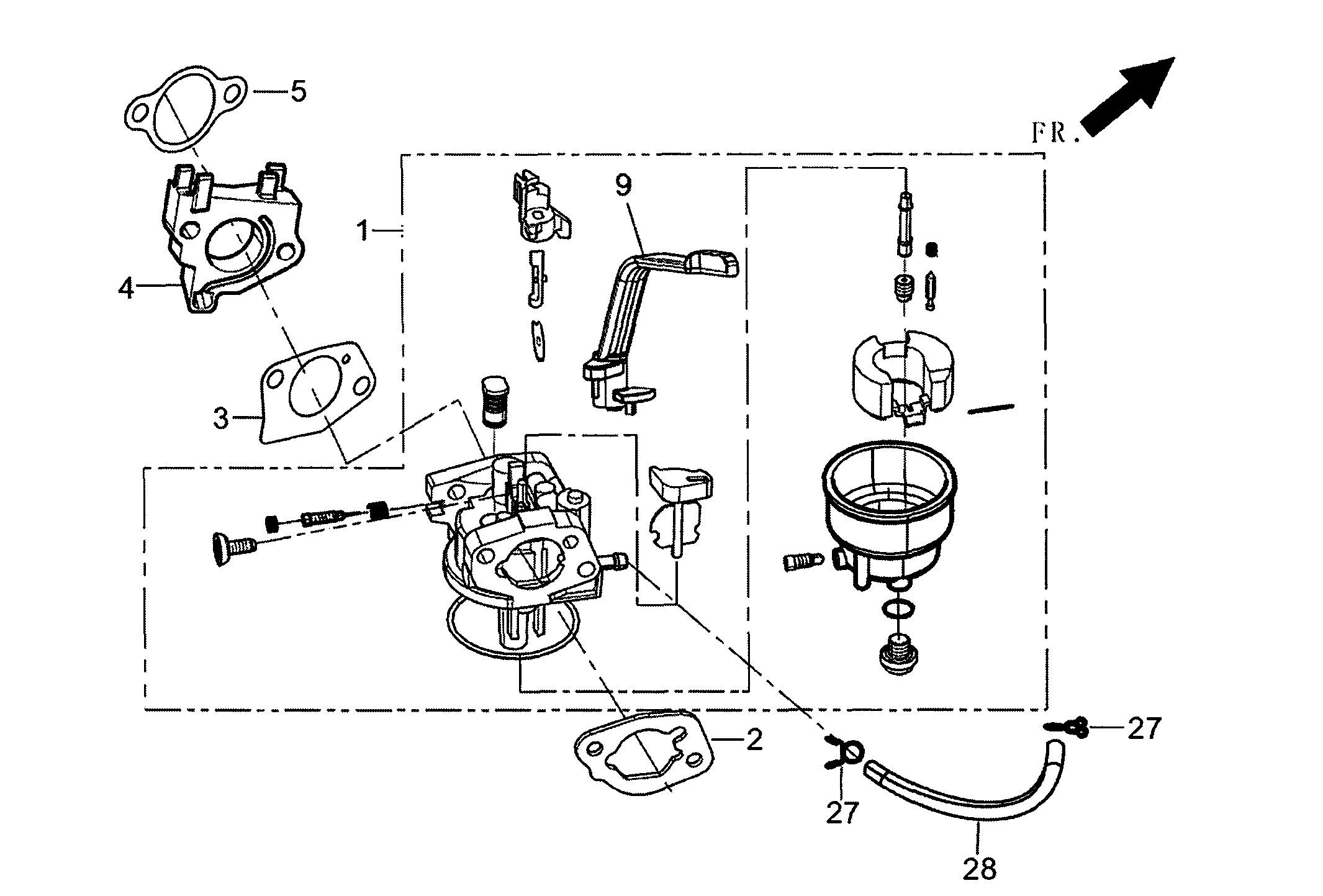 Generac model 005939-5 generator genuine parts