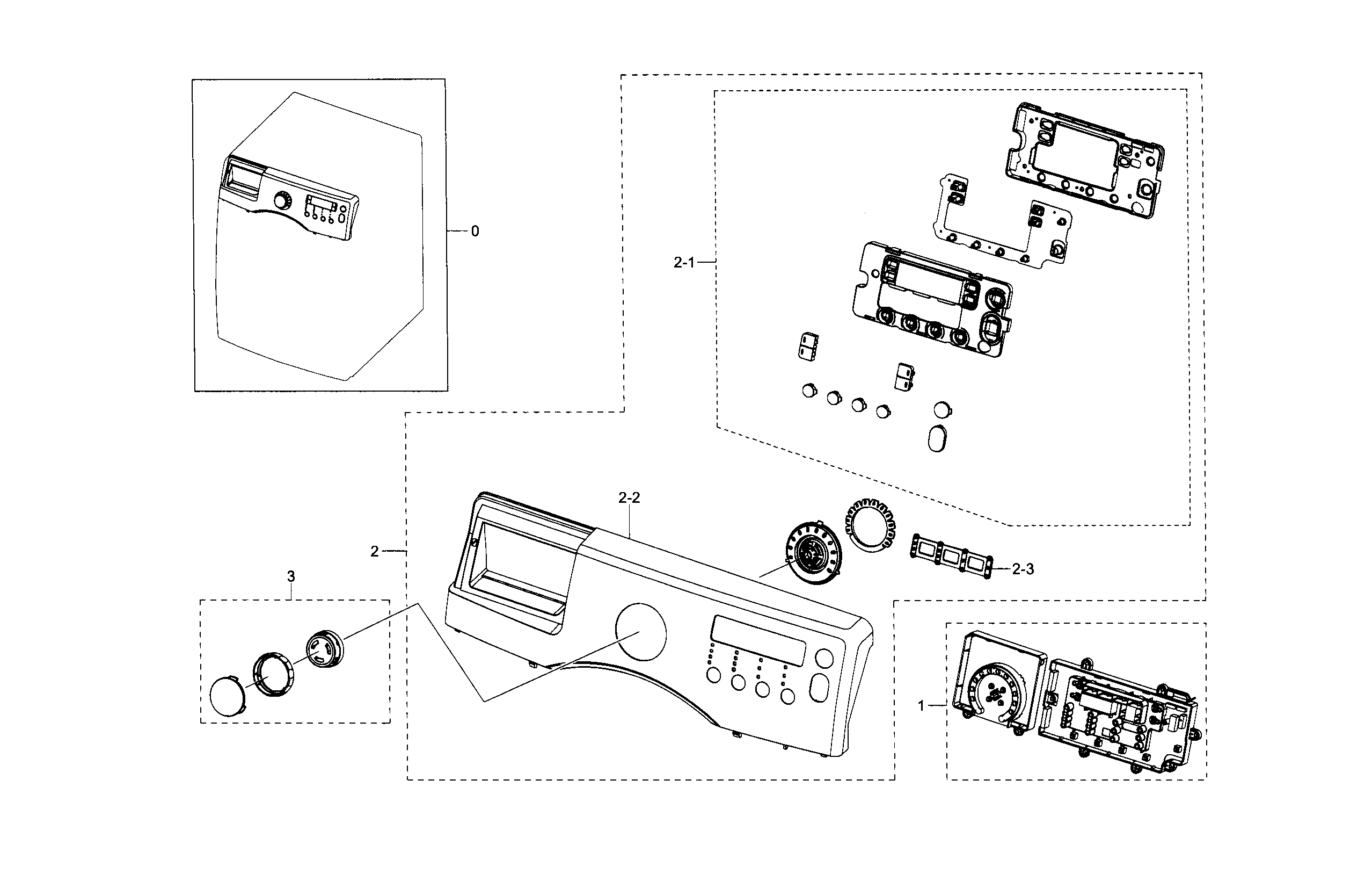 Samsung model WF330ANW/XAA-06 residential washers genuine parts