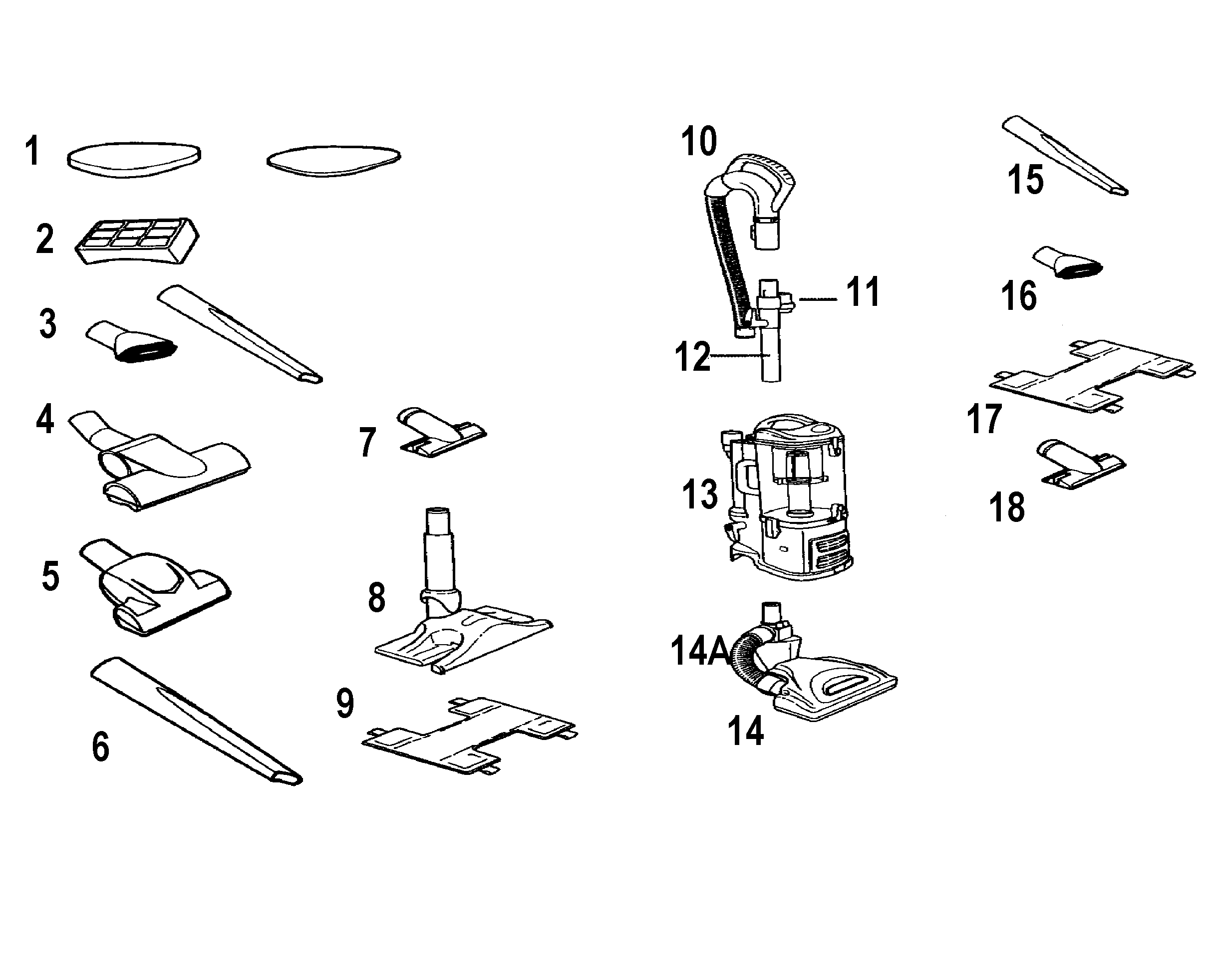 Shark model NV356E vacuum, upright genuine parts