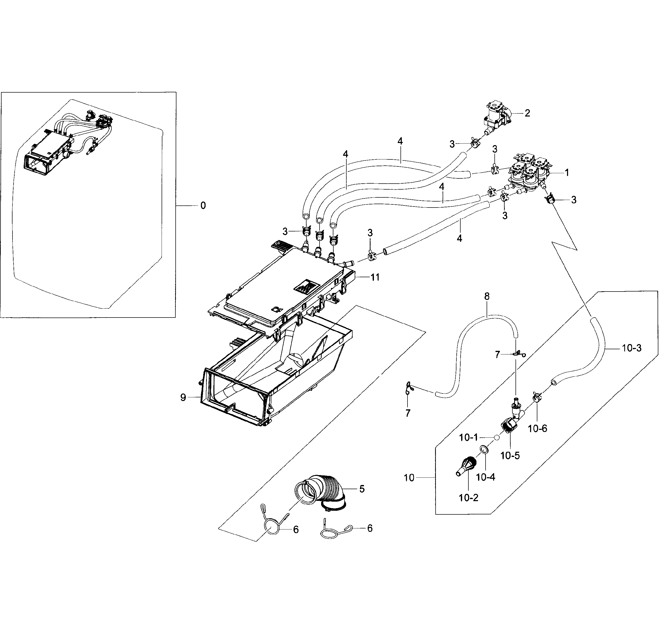 Samsung model WF56H9100AW/A2-01 residential washers genuine parts