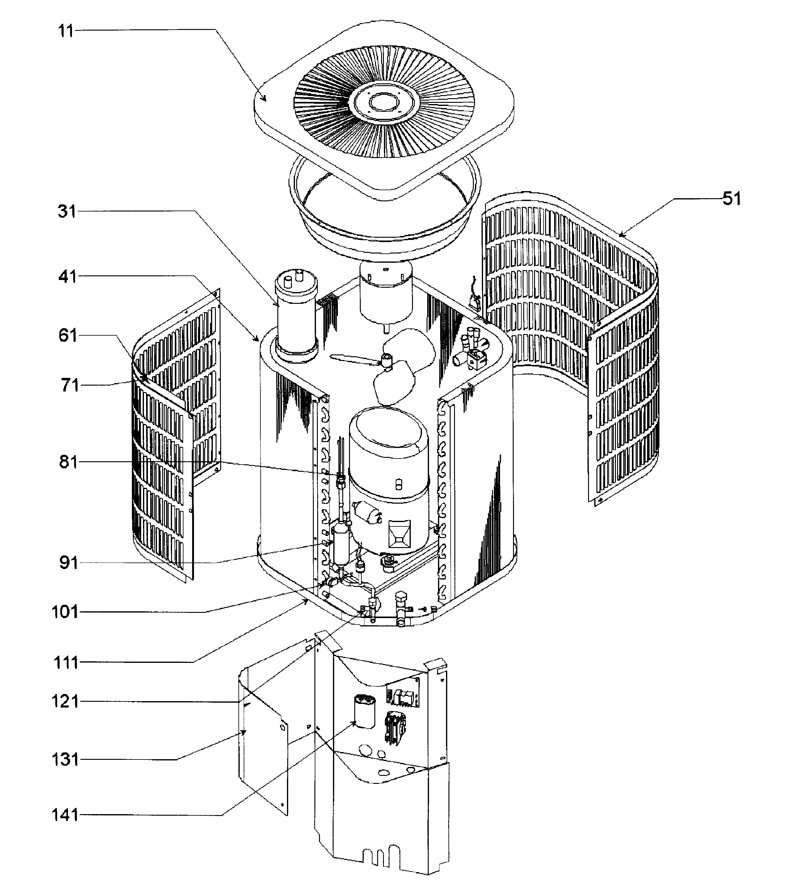 Goodman Model Cple24 Heat Pump Outside