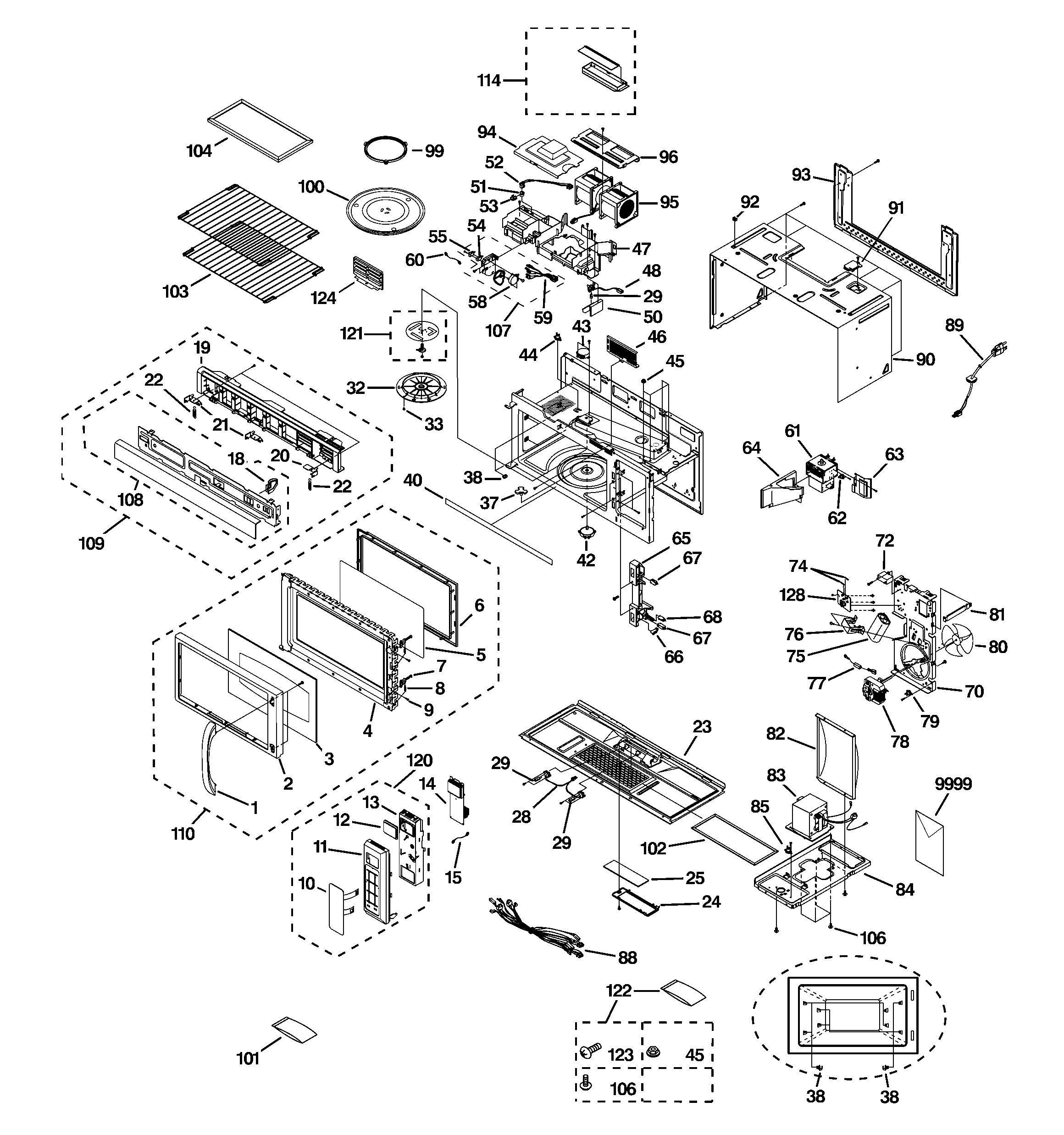 GE MICROWAVE Parts | Model jvm1870wf06 | Sears PartsDirect GE MICROWAVE Parts | Model jvm1870wf06 | Sears PartsDirect