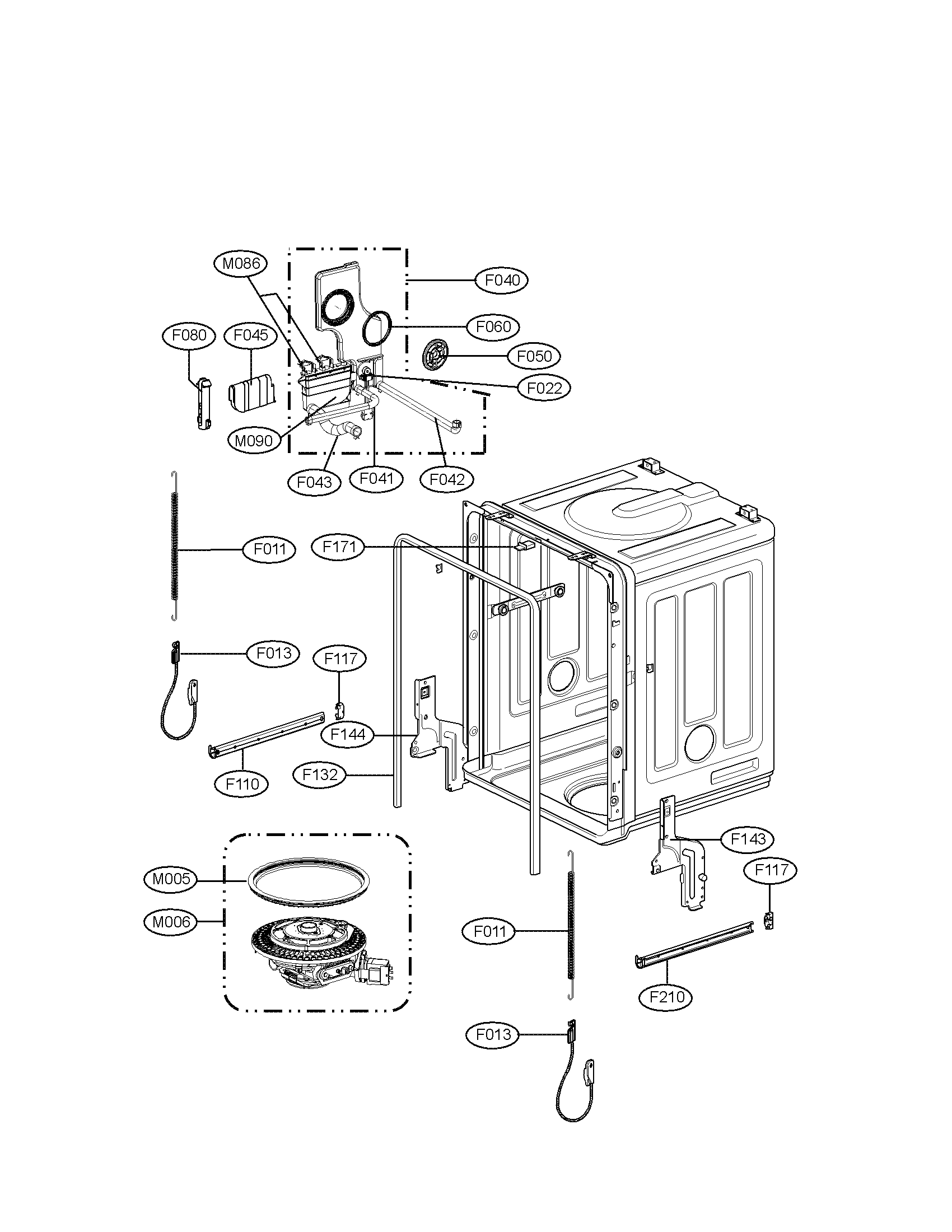 33 Lg Dishwasher Parts Diagram