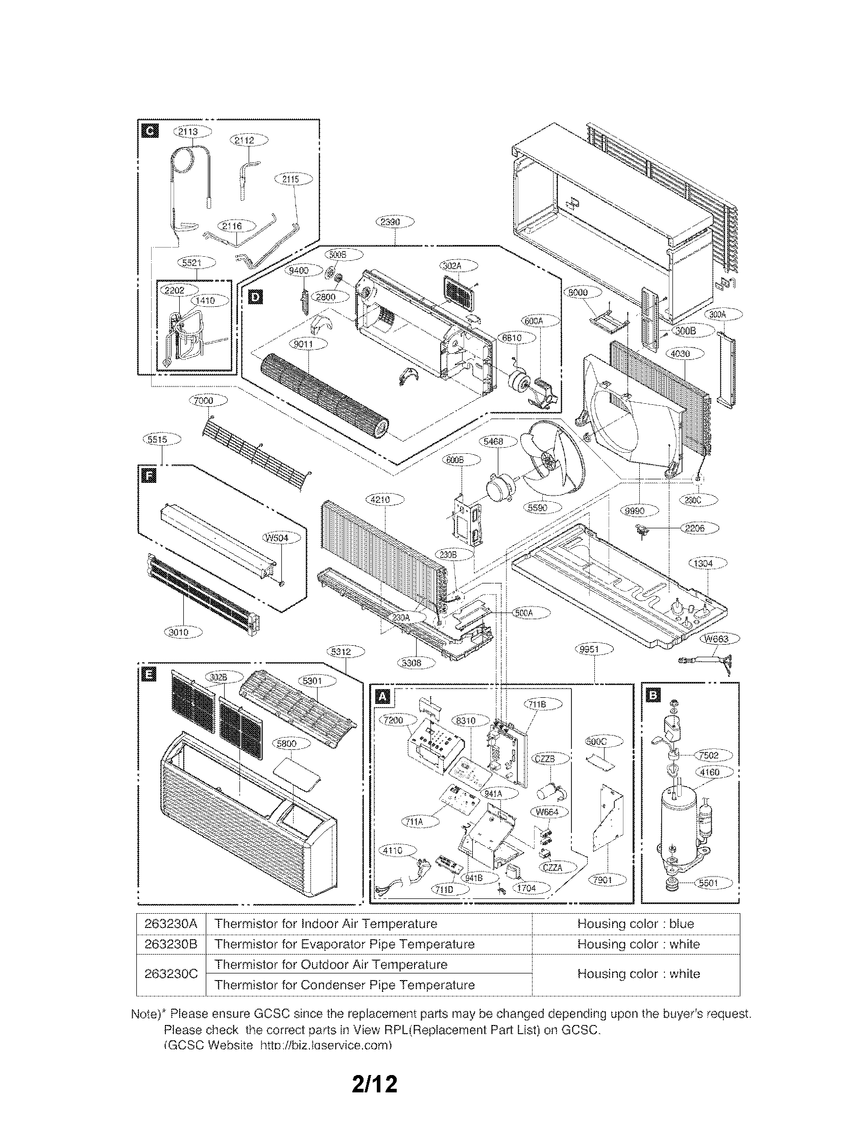 Lg model LP120HSD-Y8 package units(both units combined) genuine parts