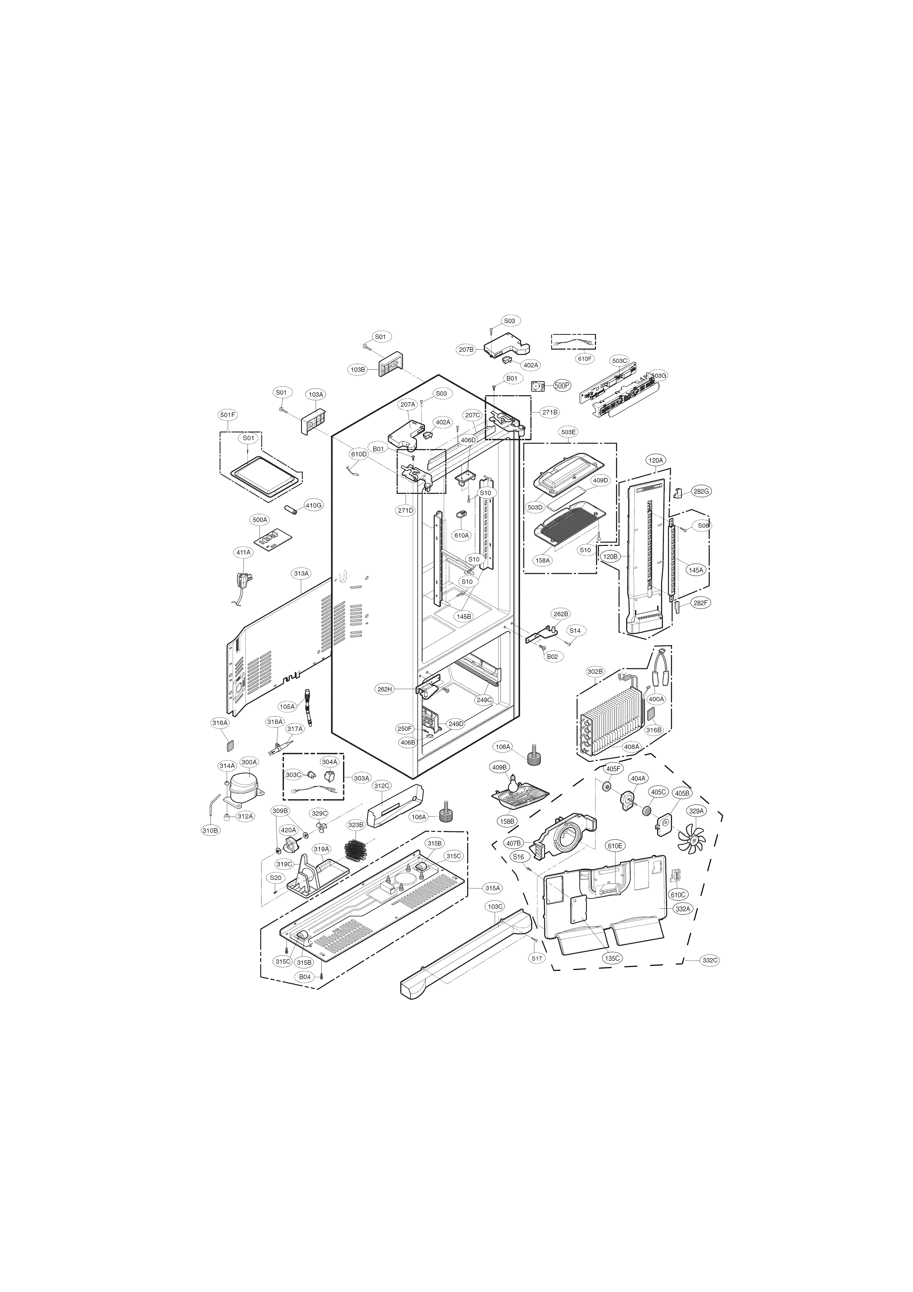 Kenmore model 79571603013 bottommount refrigerator genuine parts