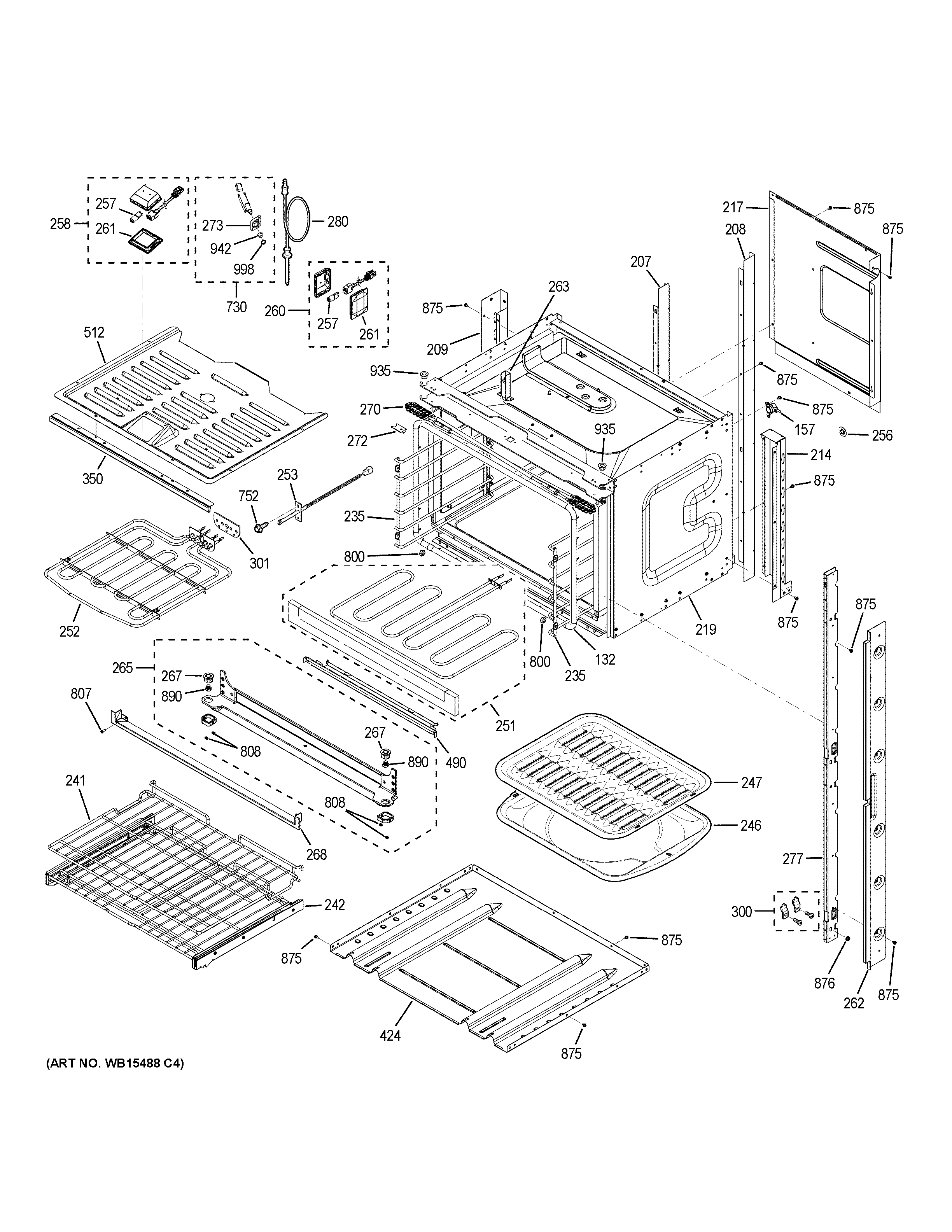 Ge model CT9570SL1SS built-in oven, electric genuine parts