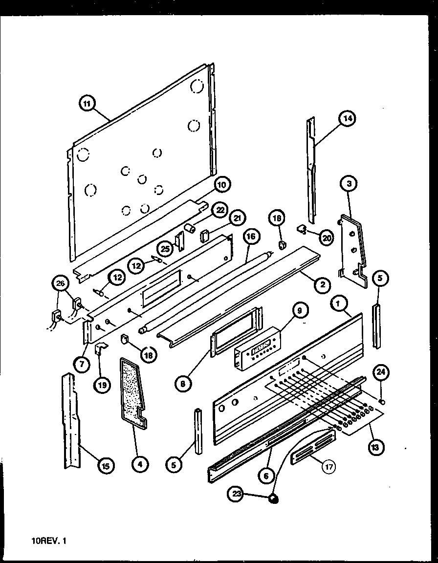 Caloric model RST378UW-P1141203NW free standing, gas genuine parts