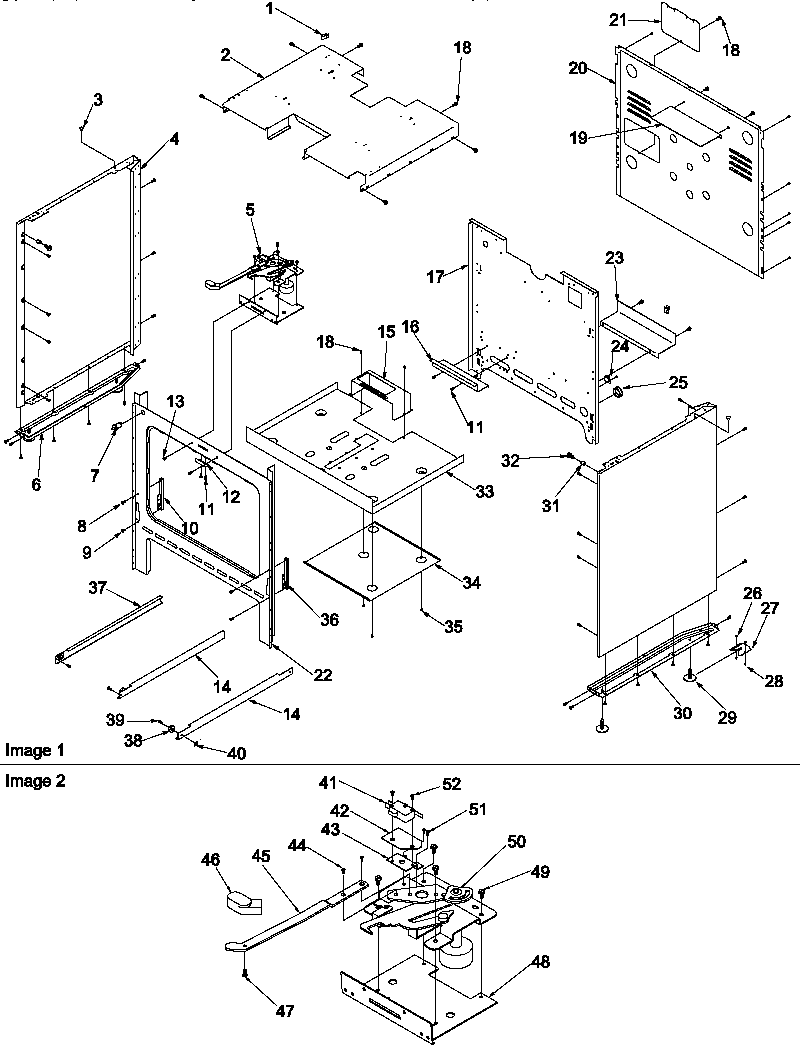 Amana model ARG7301WW-P1143324NWW free standing, gas genuine parts