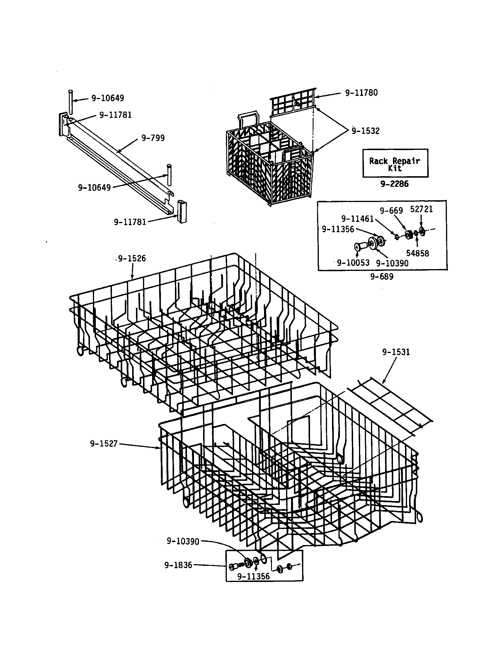 Maytag Model Wu203 Dishwasher Genuine Parts