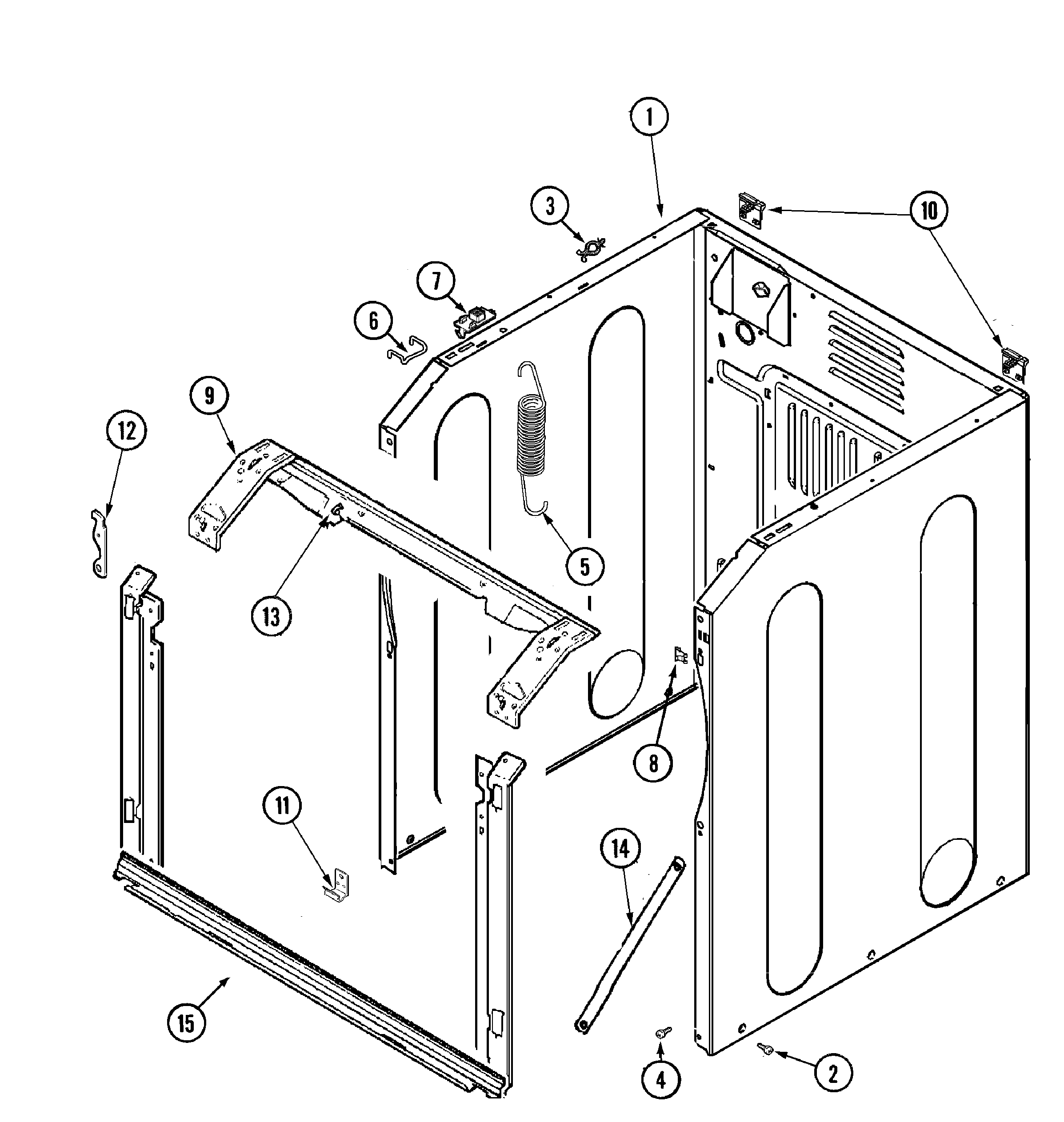 Maytag Model Mah6500aww Residential Washers Genuine Parts