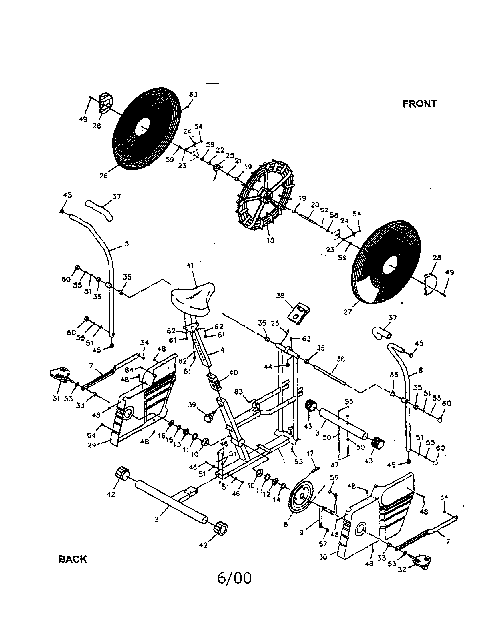 Stamina model 15-0878S cycle genuine parts