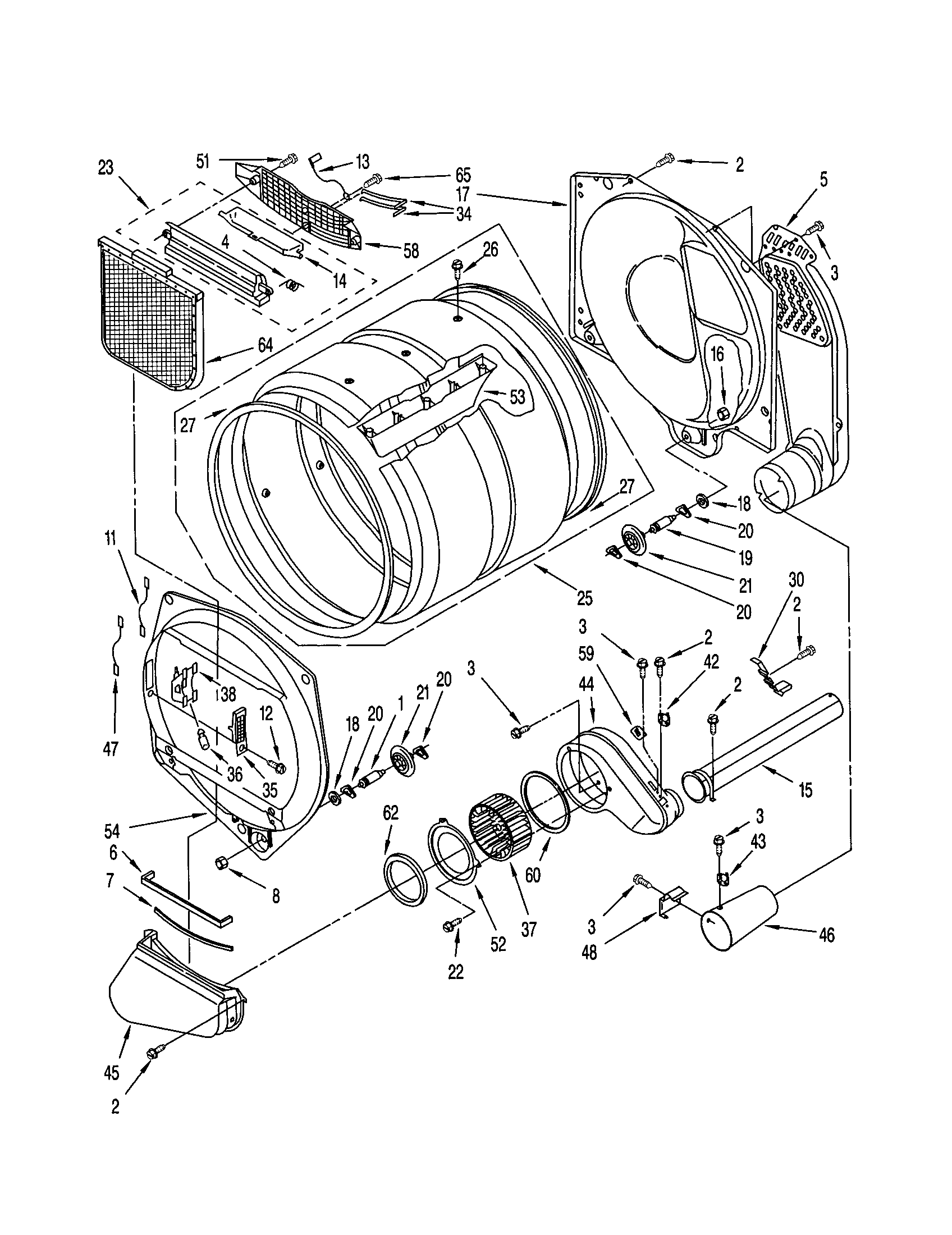 Kenmore model 11078942890 residential dryer genuine parts