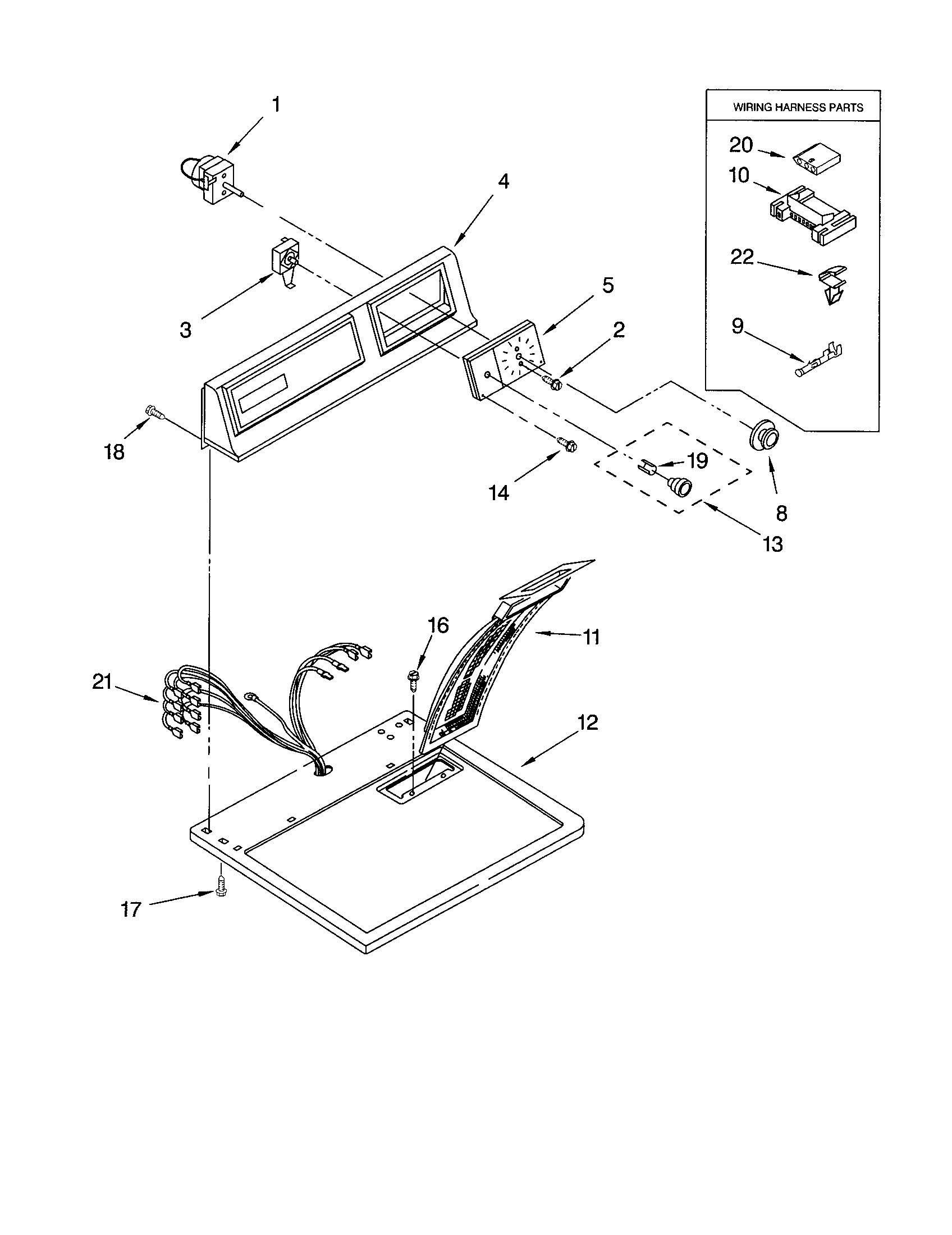 Kenmore model 11069101991 residential dryer genuine parts