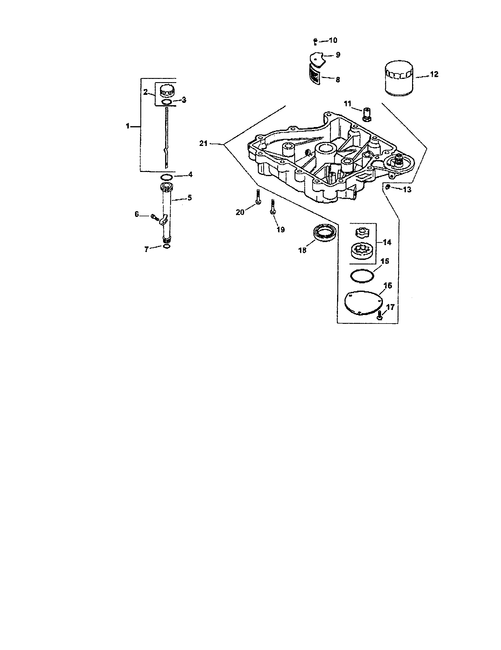 Kohler model CV490-27508 engine genuine parts