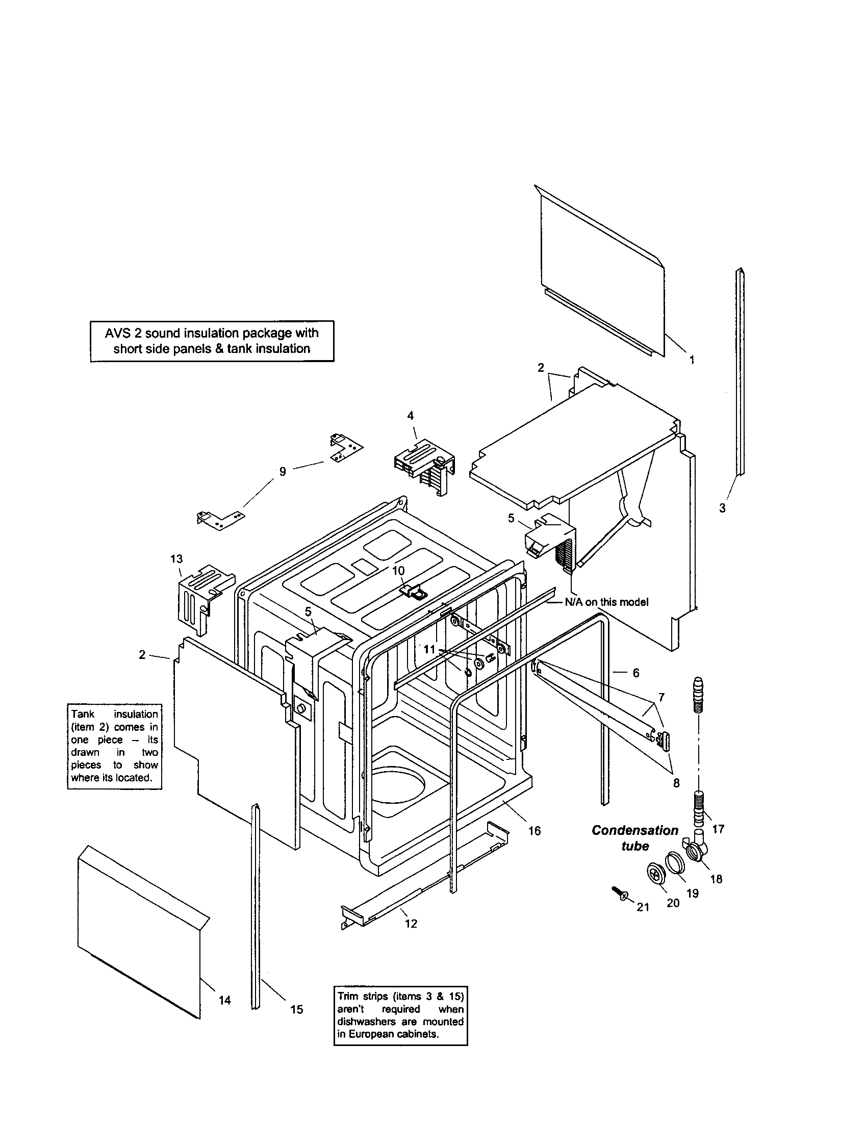 Bosch model SHX46B05UC/14 dishwasher genuine parts