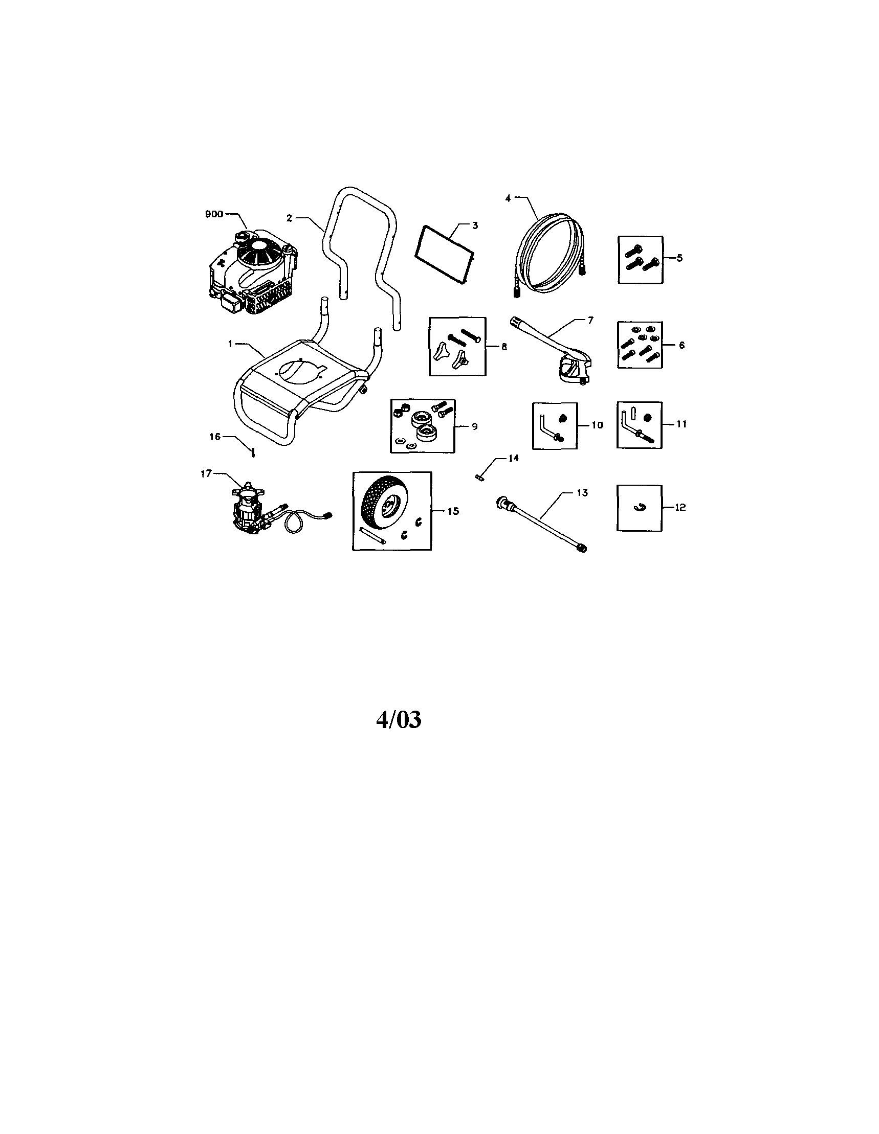 Craftsman pressure washer model 580 wont start