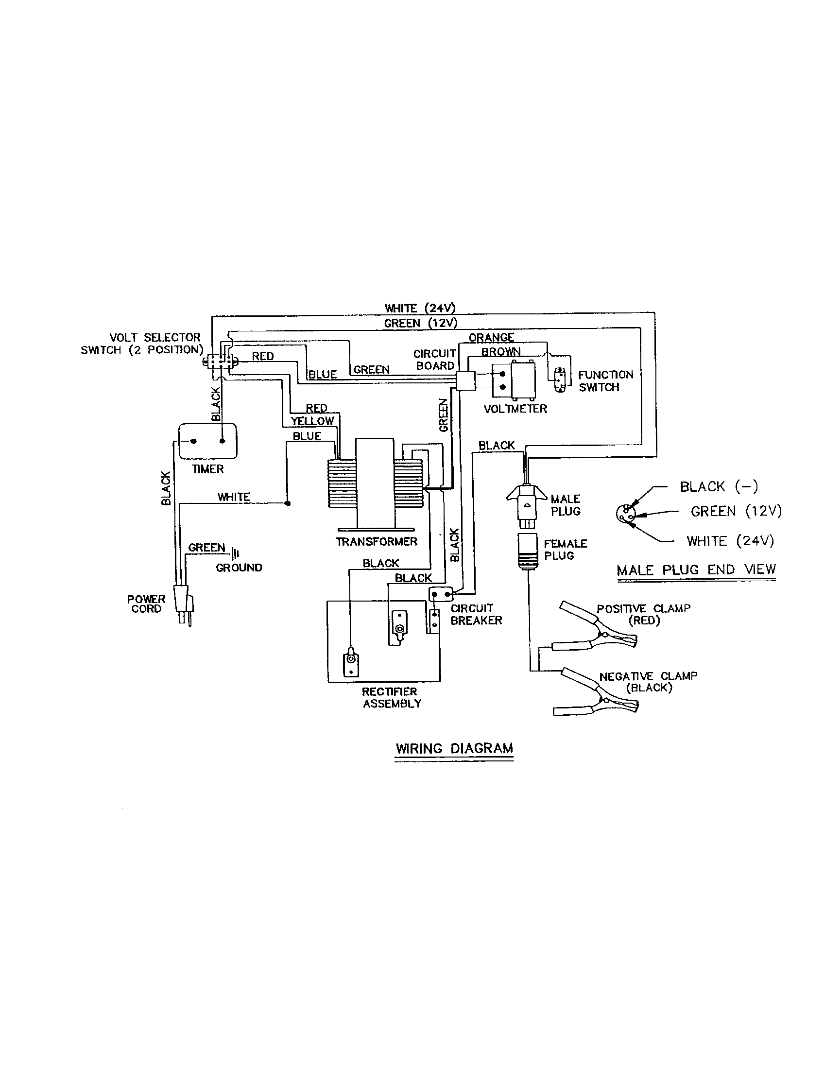 Circuit Diagram Schumacher Battery Charger Schematic