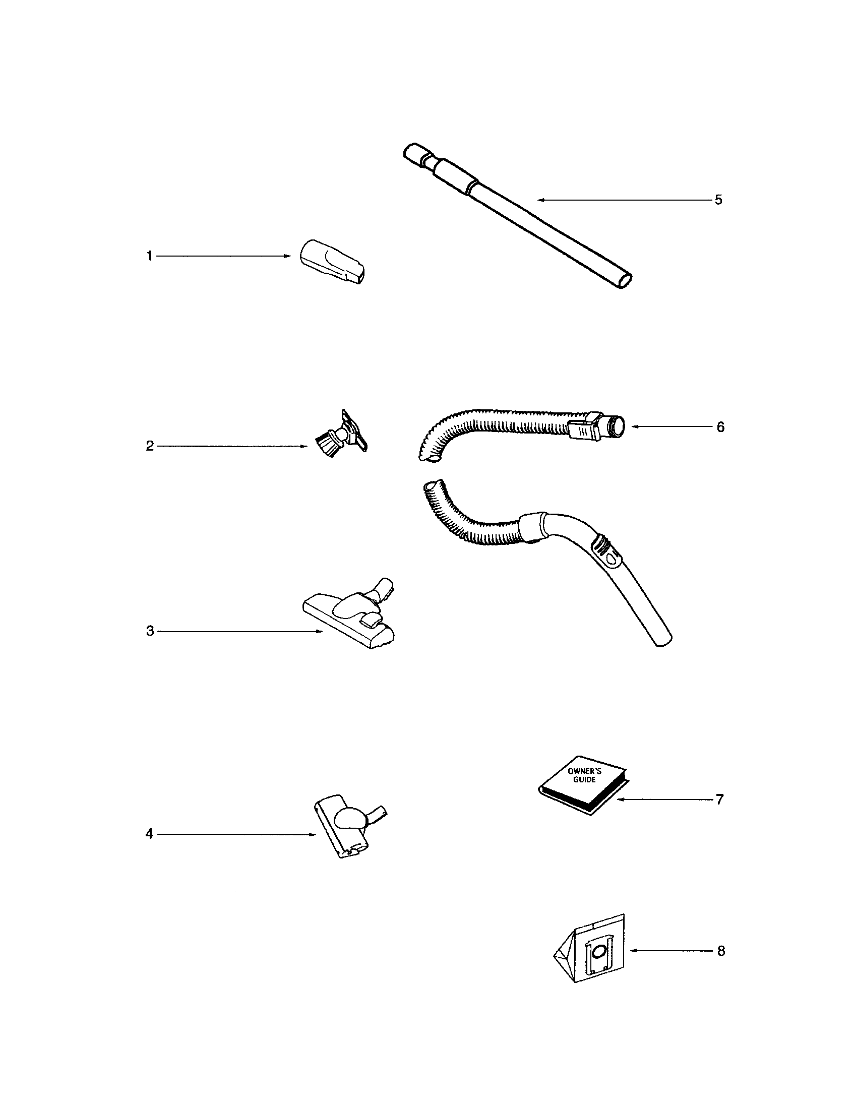 electrolux model el6985a vacuum, canister genuine partsDiagram Parts List For Model El6985a Electroluxparts Vacuumparts #2