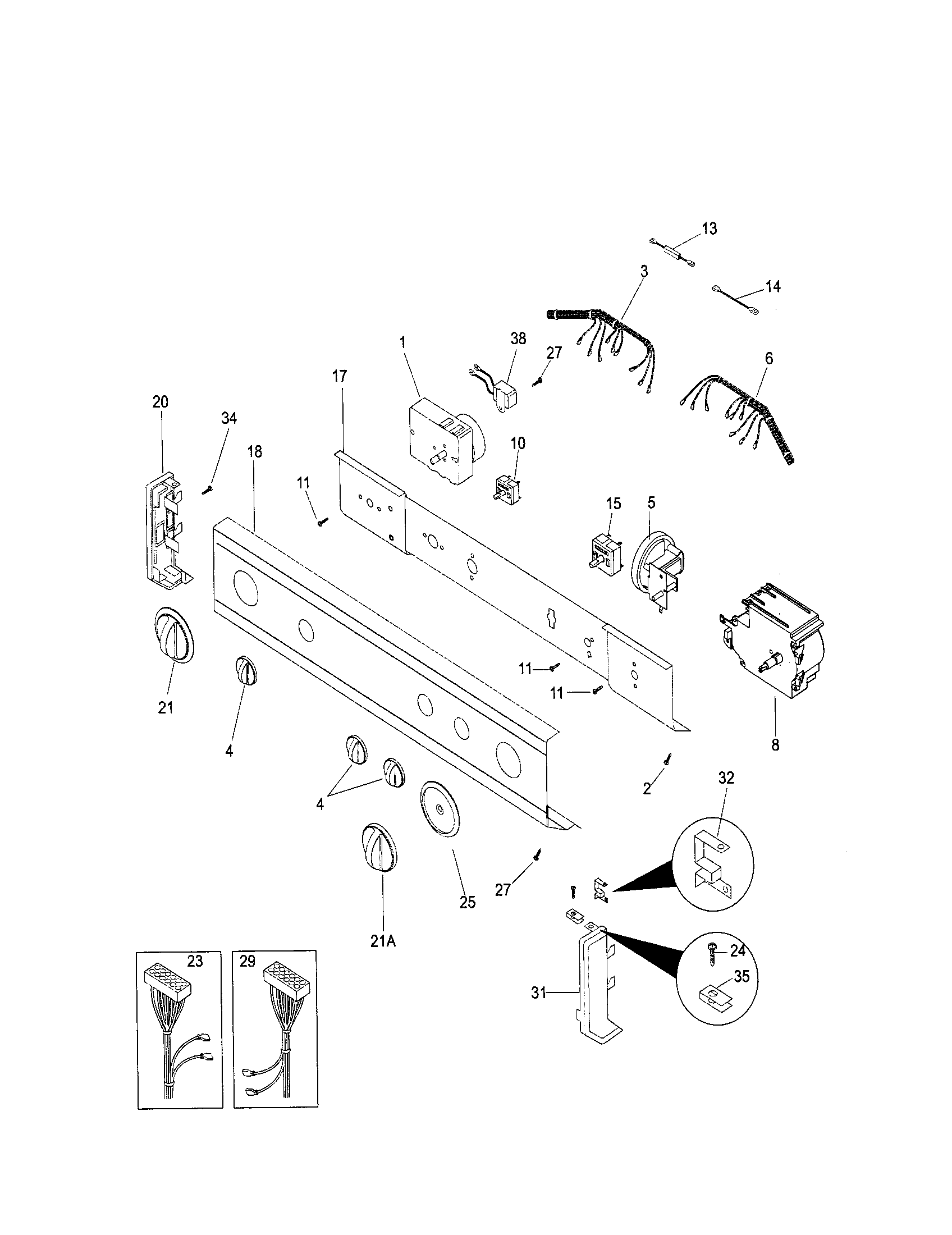 KENMORE LAUNDRY CENTER Parts | Model 41794702300 | Sears ... kenmore laundry center wiring diagrams 