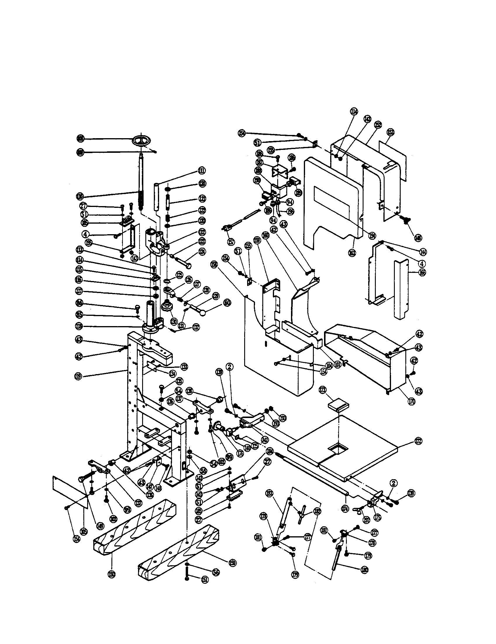 Ryobi Band Saw Parts List