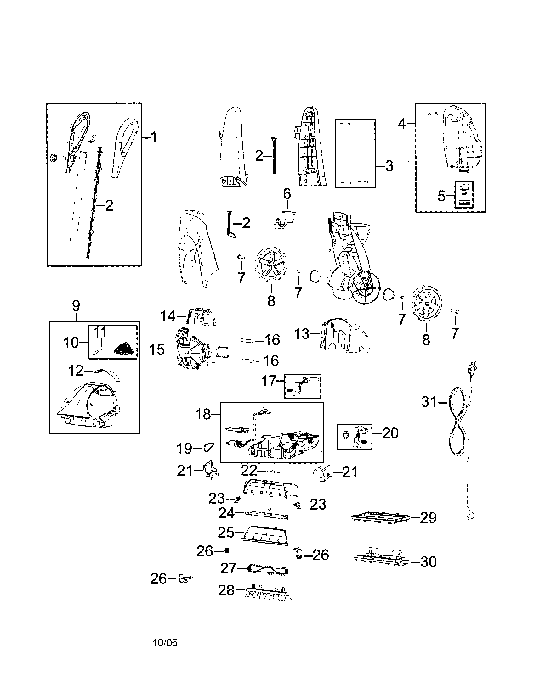 bissell model 2080 4