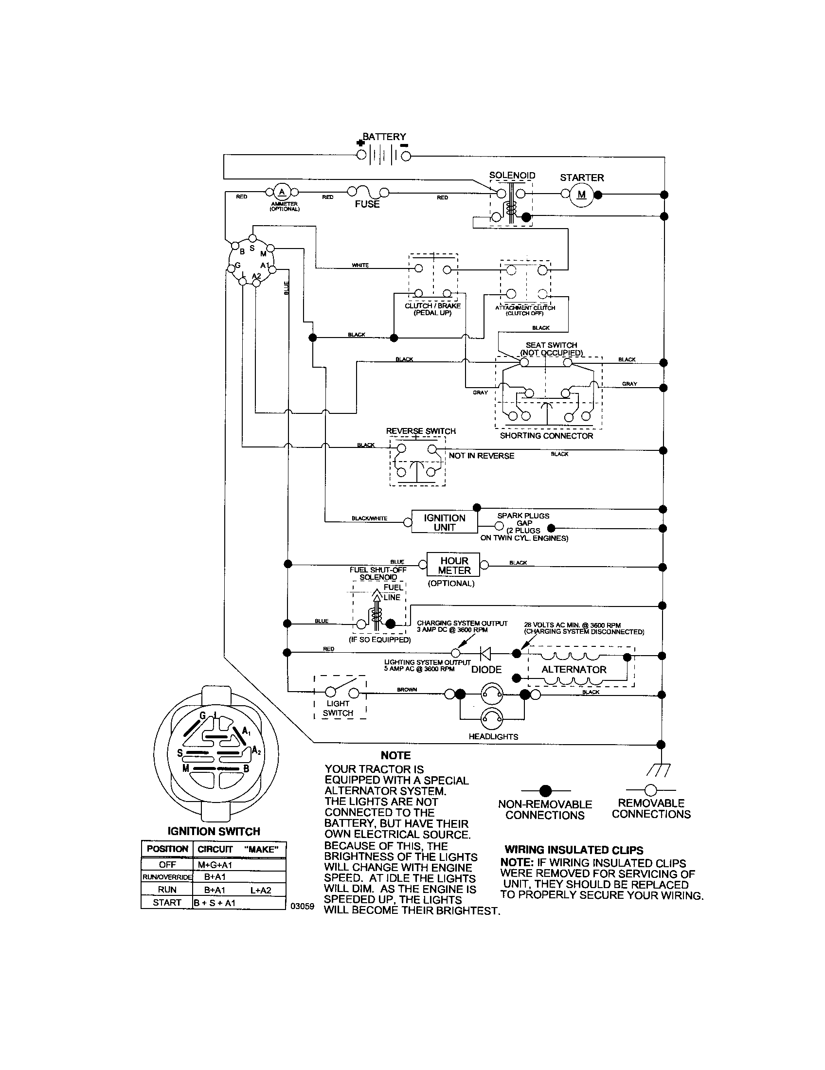 Craftsman Lt2000 Wiring Schematic - Wiring Diagram