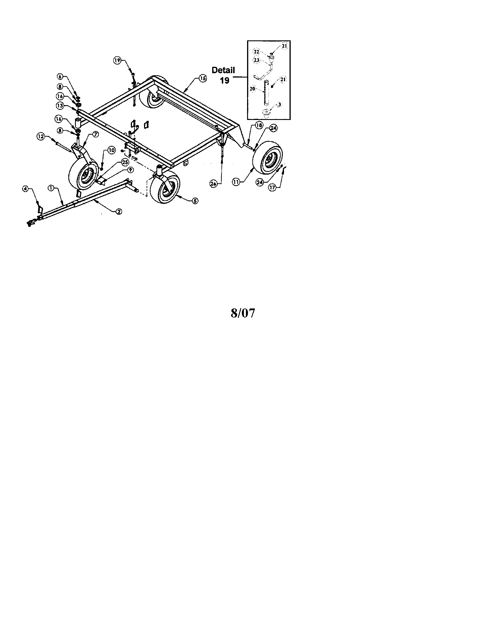 60 Swisher Pull Behind Mower Parts Diagram