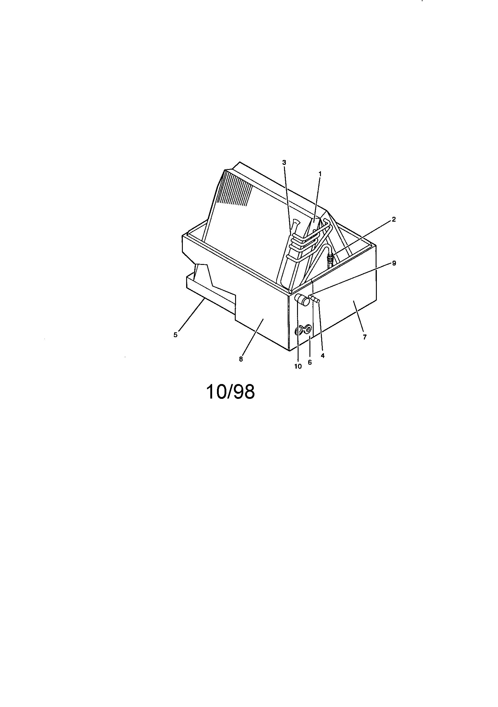 York model GUA048S24A evaporator coils genuine parts