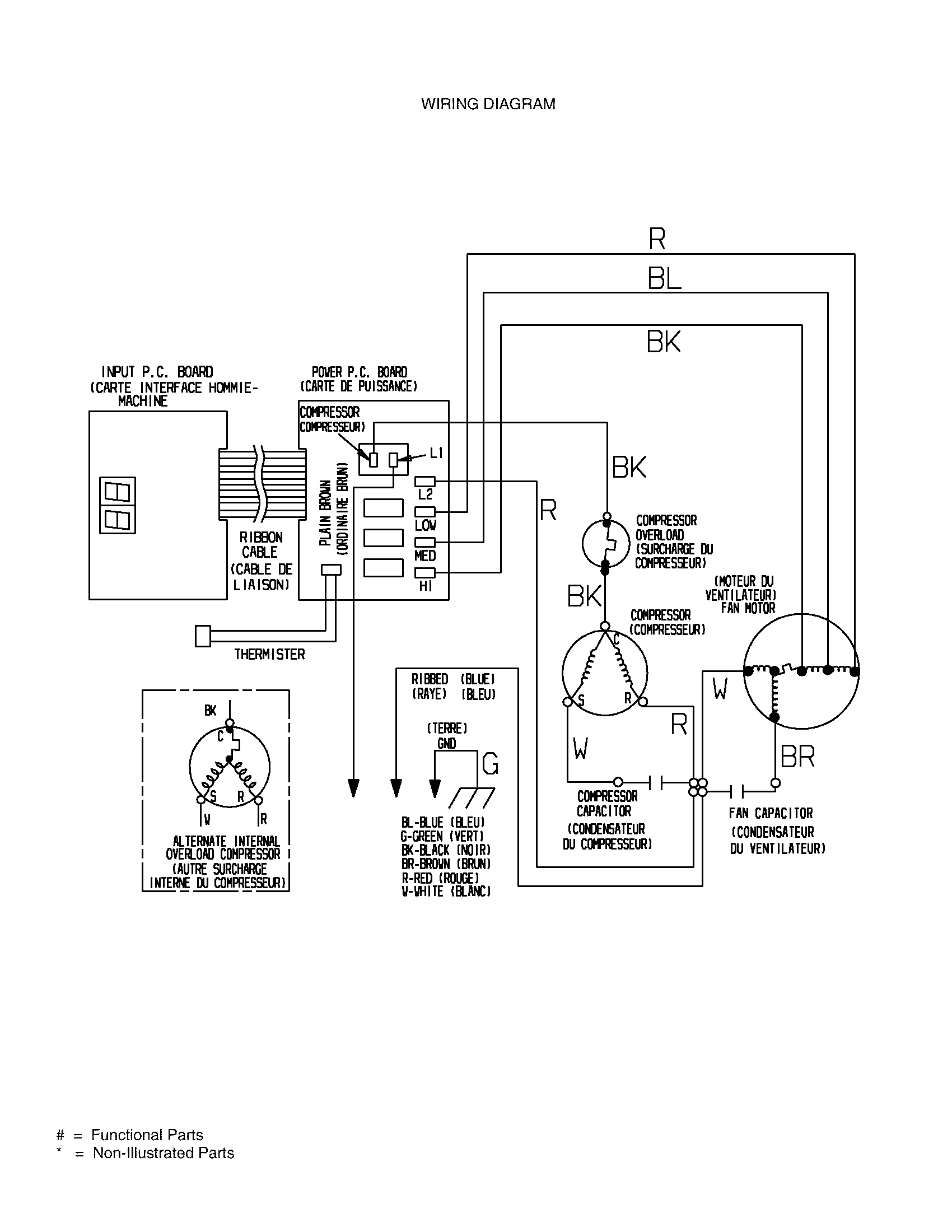 Kenmore model 25372055200 air conditioner -room genuine parts ge window air conditioner wiring diagrams 