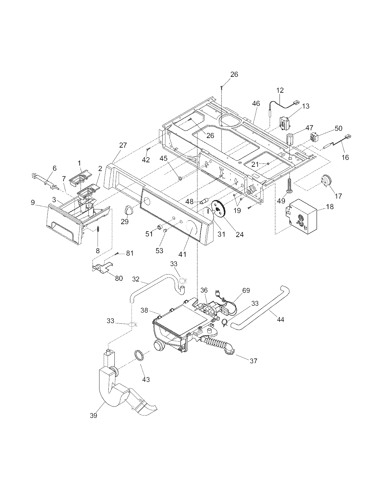 Frigidaire model FCCW3000FS2 commercial washers genuine parts e24 wiring diagrams 