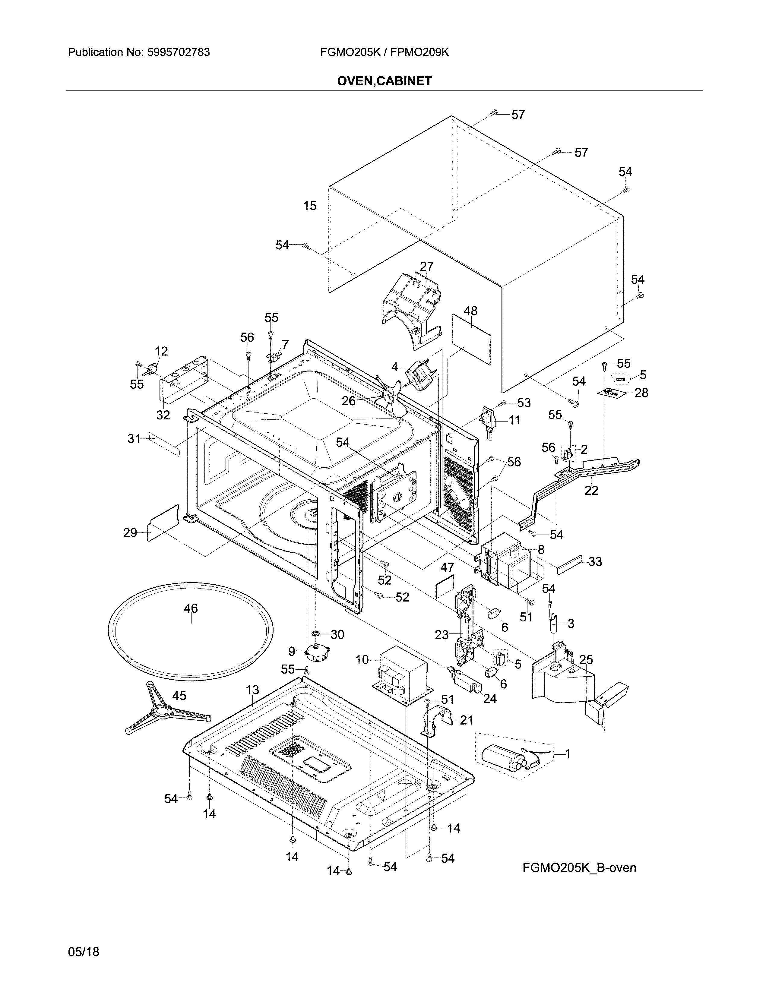 Frigidaire Oven Parts Diagram - Hanenhuusholli