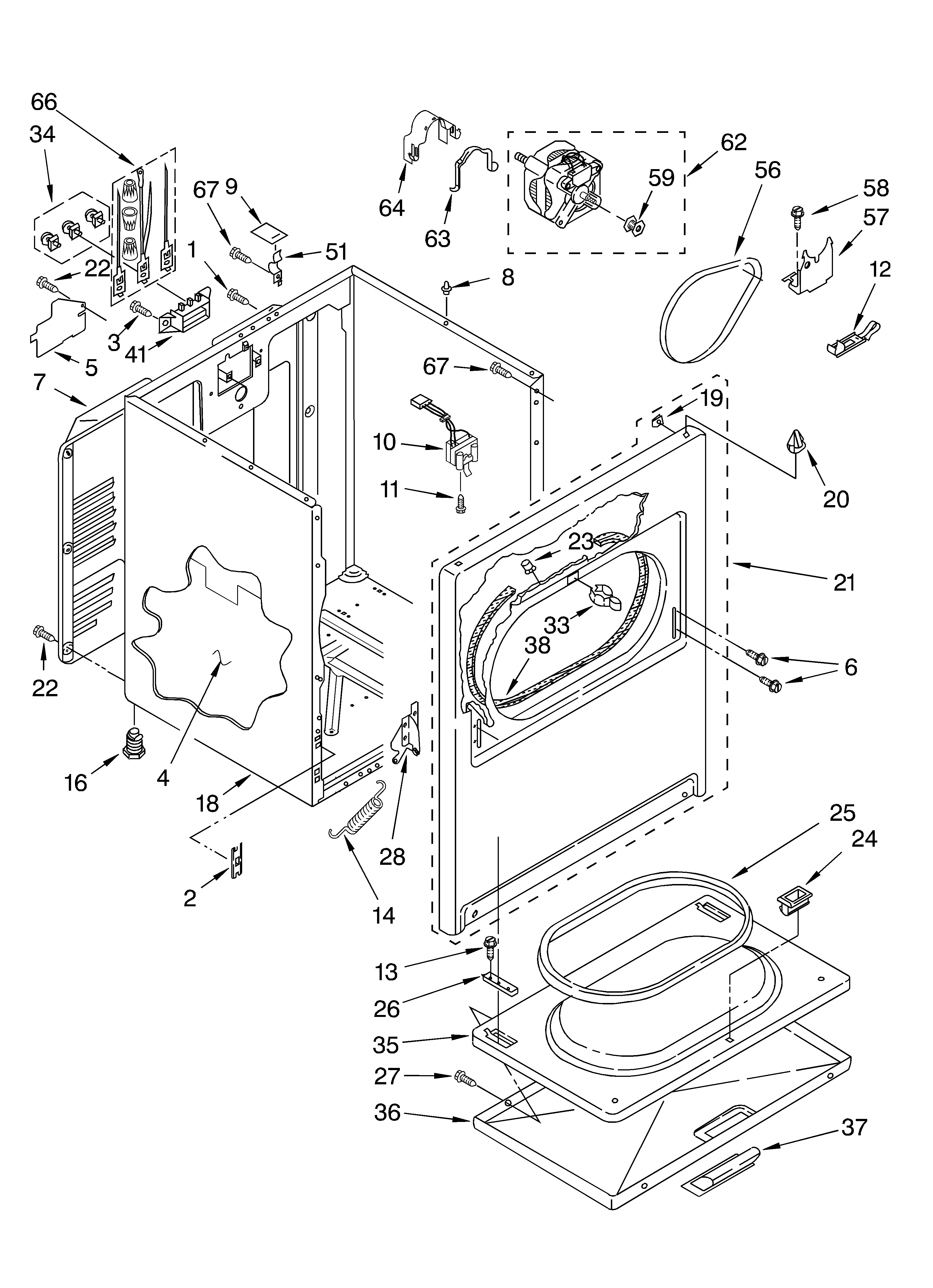 Kitchenaid model KEYS710LQ0 residential dryer genuine parts