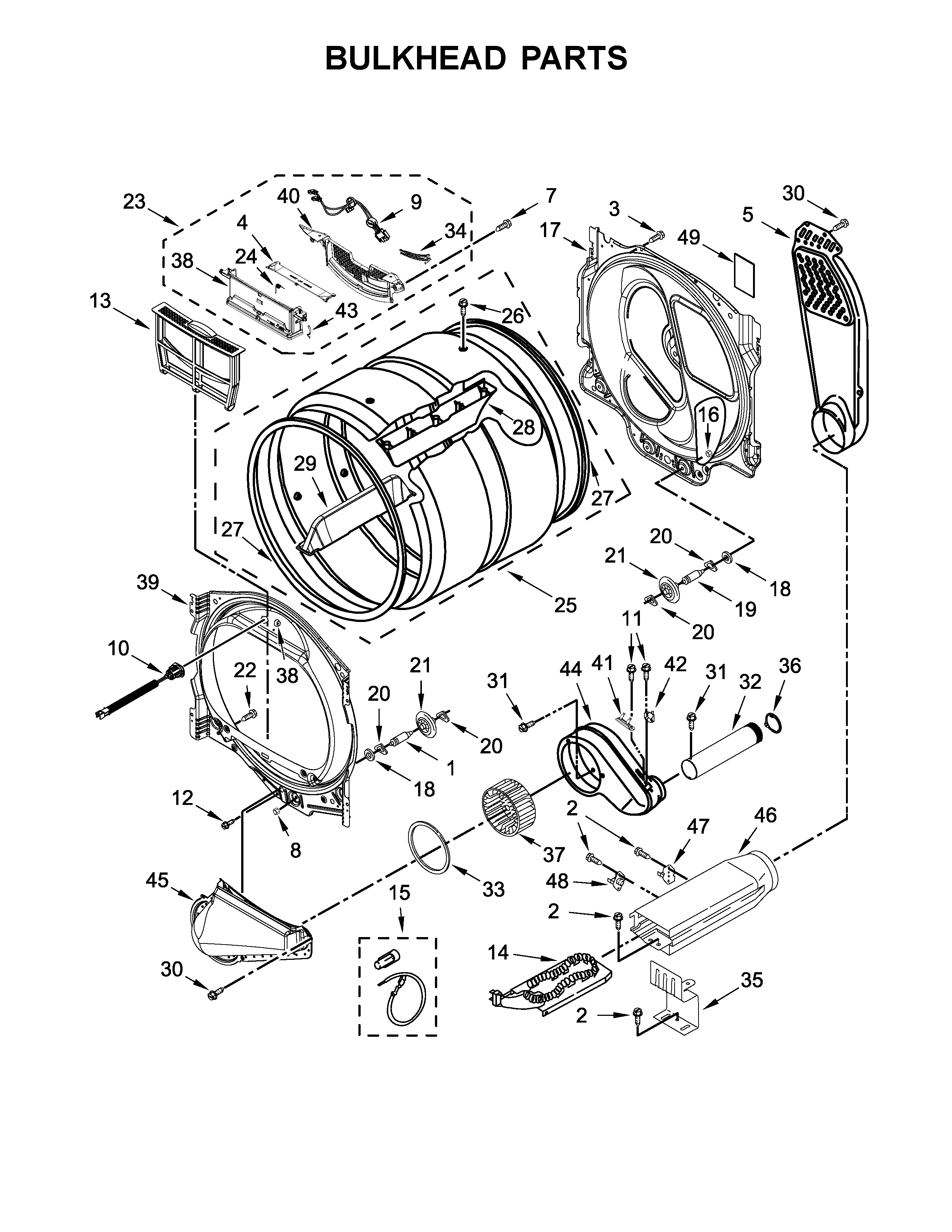 Maytag Model Medb835dw3 Residential Dryer Genuine Parts