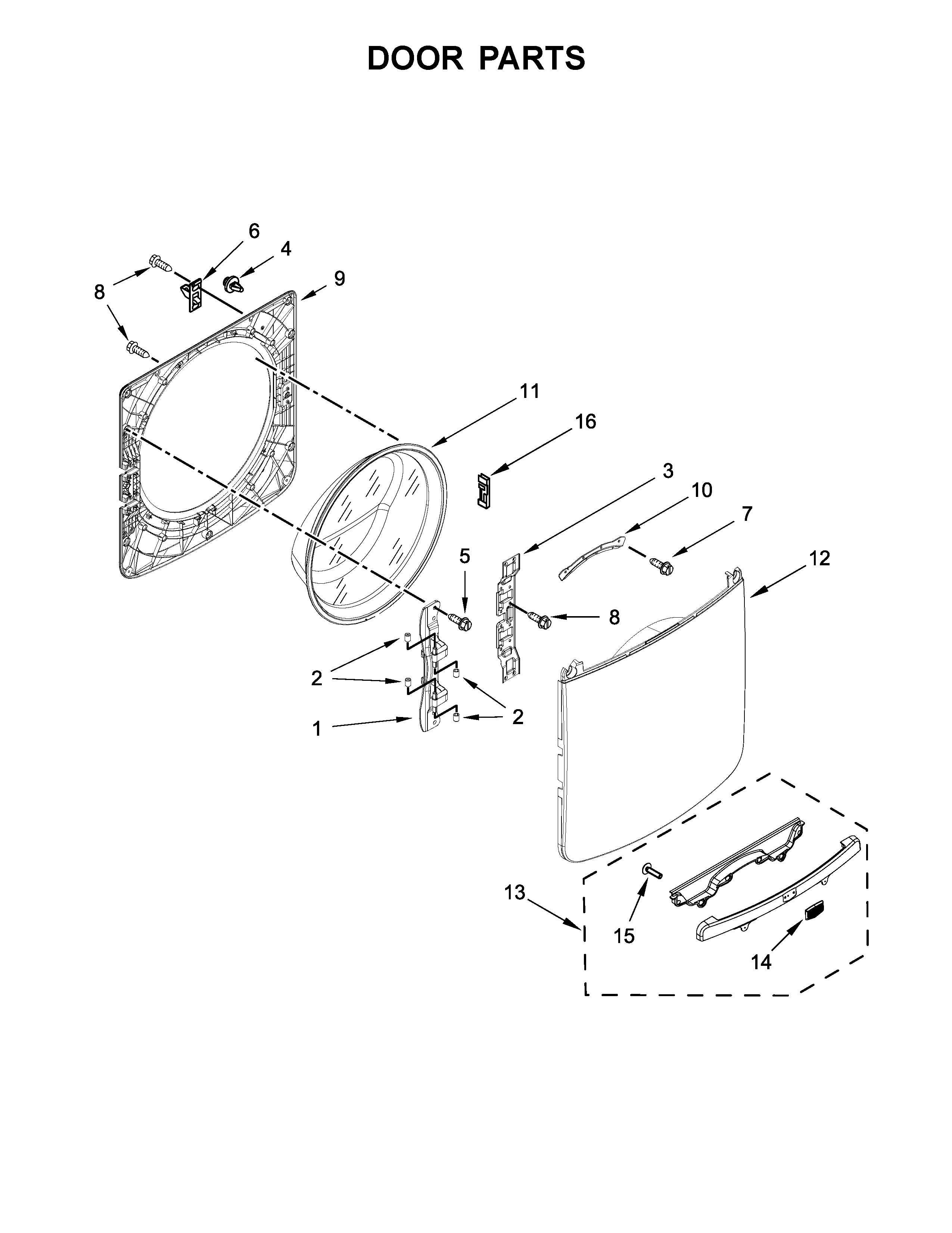 Maytag Model Mhw5500fw1 Residential Washers Genuine Parts