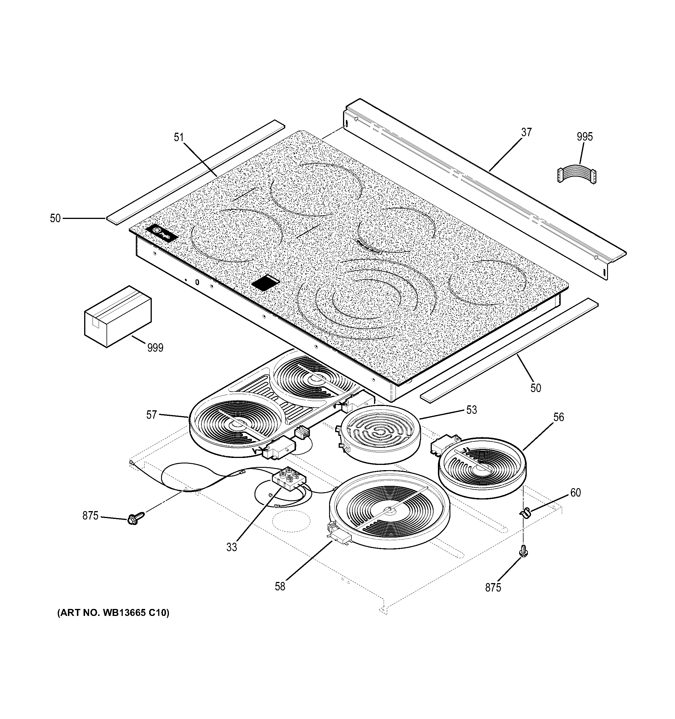 Ge Model PS968SP3SS Slide In Range Electric Genuine Parts Ge Model PS968SP3SS Slide In Range Electric Genuine Parts