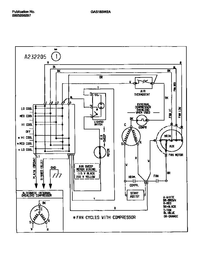 Gibson Air Conditioner Wiring Diagram